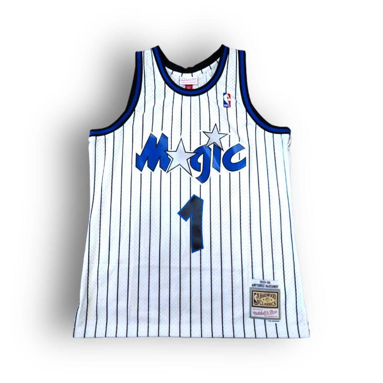 Penny Hardaway Orlando Magic 1993-1994 Hardwood Classic Home Mitchell & Ness Swingman Jersey - White