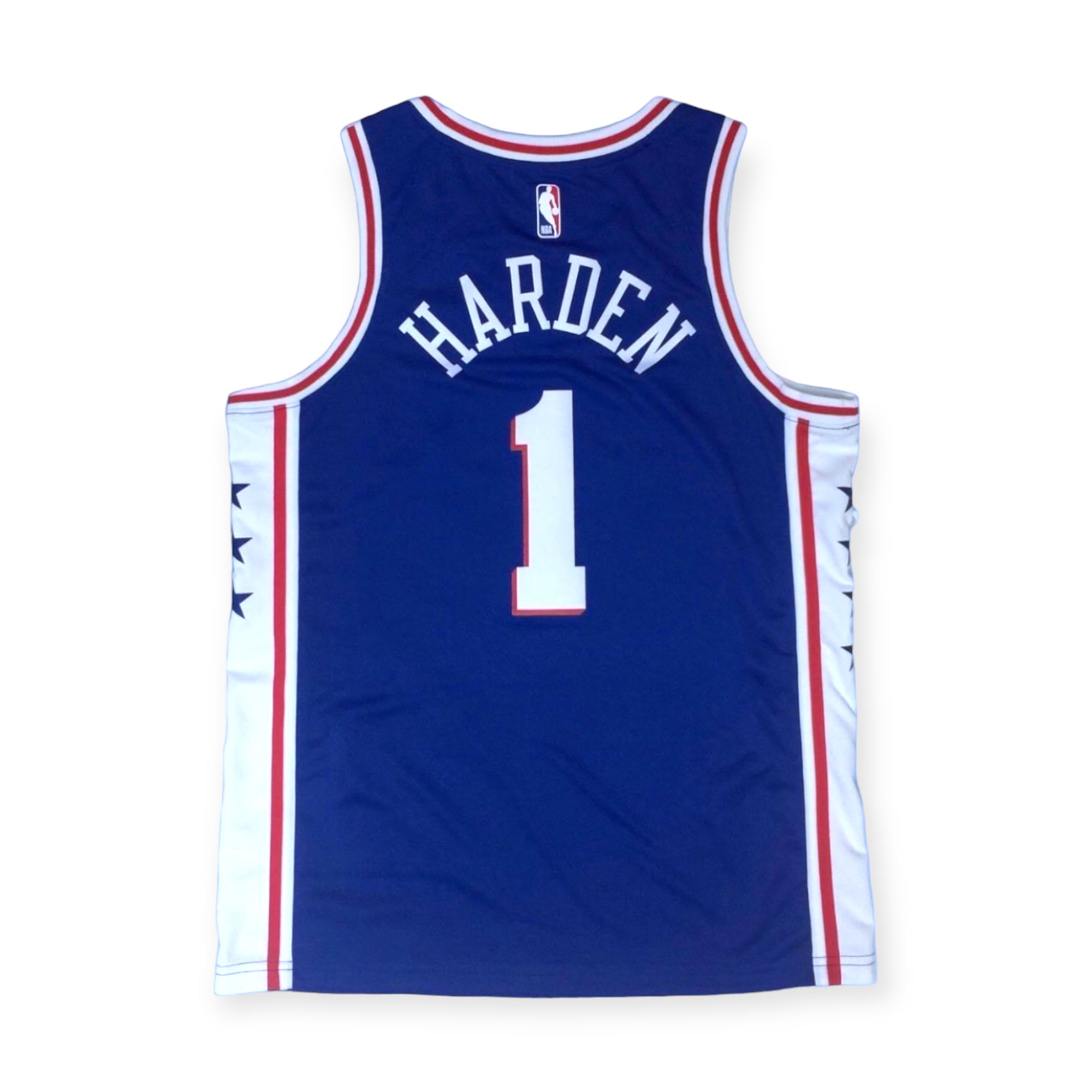 James Harden Philadelphia 76ers 2022-2023 Icon Edition Nike Swingman Jersey Blue