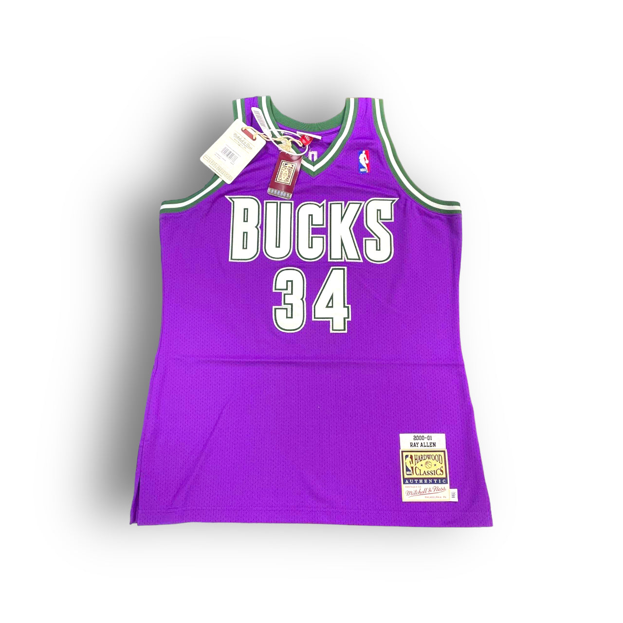 Mitchell & Ness hot Milwaukee Bucks 2000-01 Ray Allen Jersey