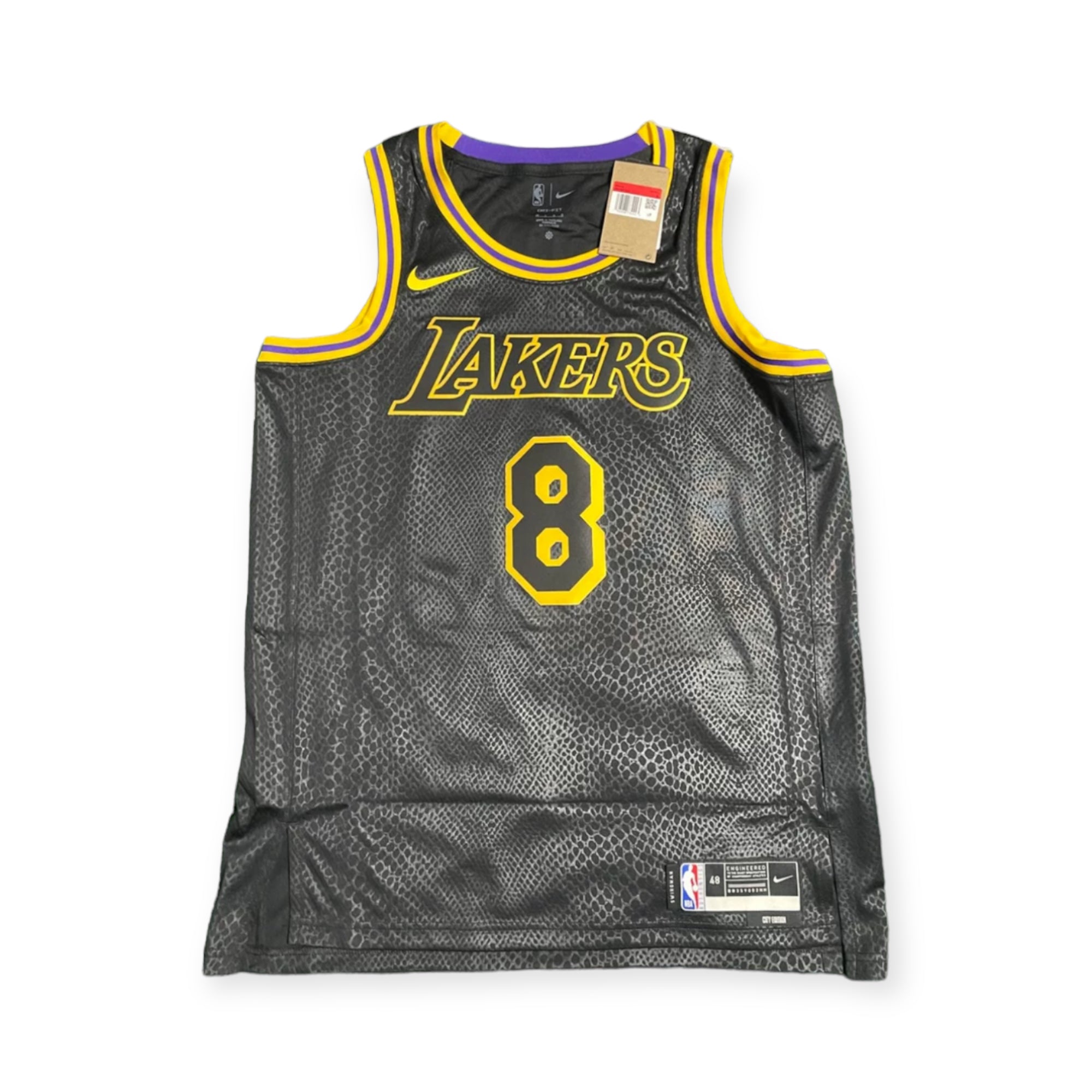 Kobe Bryant Los Angeles Lakers 8.24 "Mamba City Edition" Nike Swingman Men's Jersey - Black