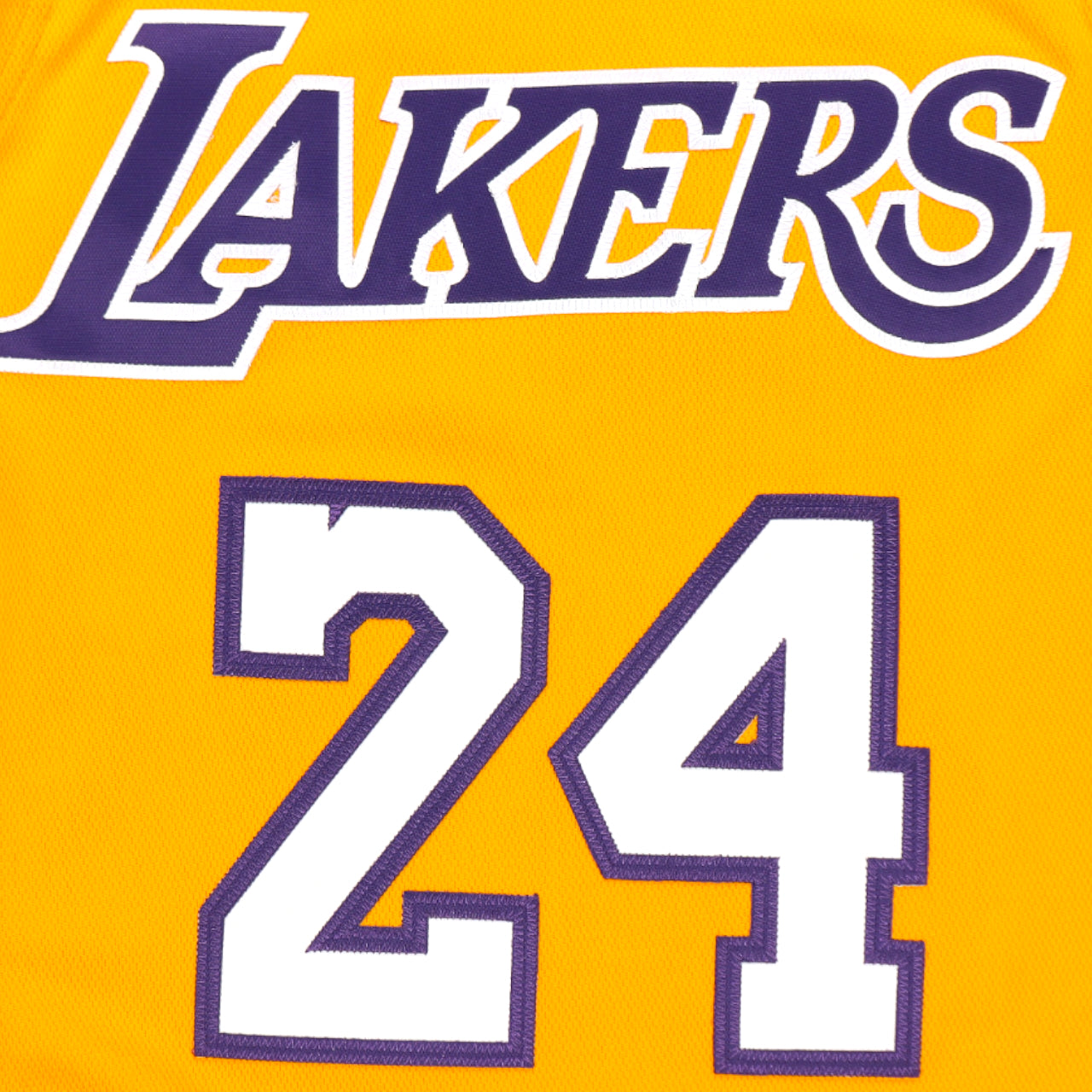 Mitchell and Ness Kobe Bryant Los Angeles Lakers 2008-2009 Home Authentic Jersey - Yellow #24 - Hoop Jersey Store