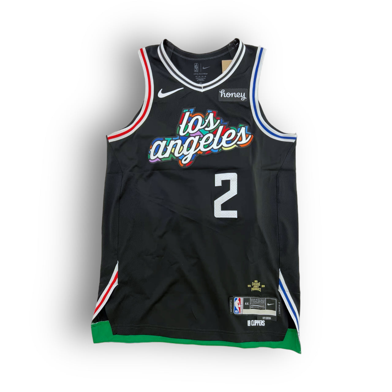 Kawhi Leonard LA Clippers 2022-23 City Edition Nike Authentic Jersey - Black