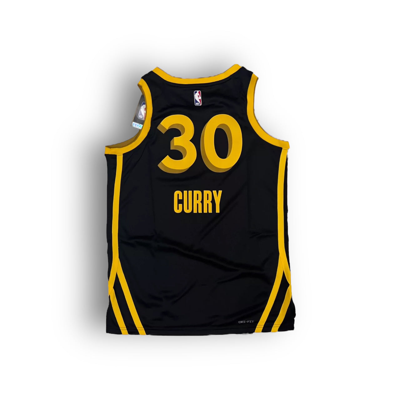Stephen Curry Golden State Warriors 2023-2024 City Edition Nike Swingman Jersey - Black