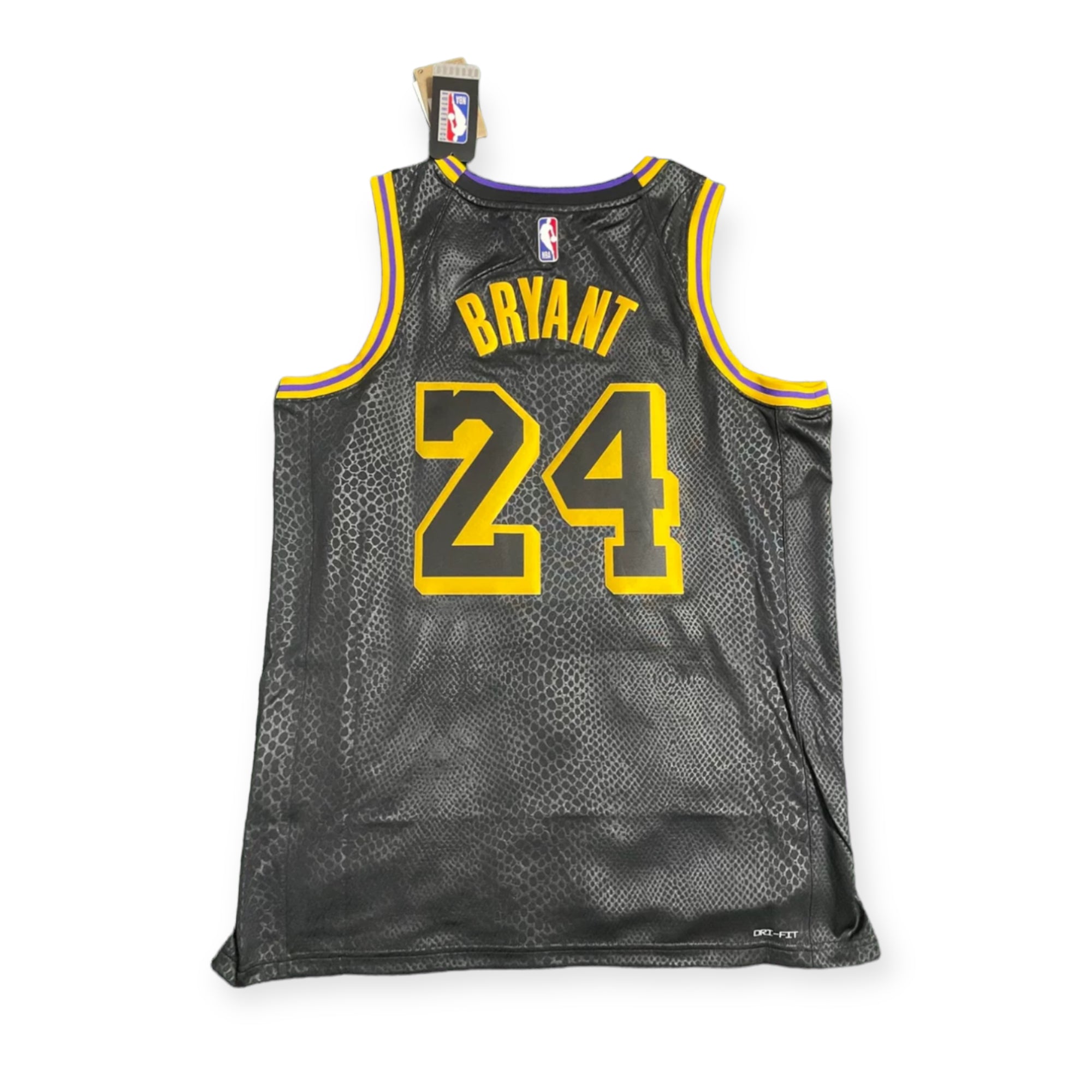 Kobe Bryant Los Angeles Lakers 8.24 "Mamba City Edition" Nike Swingman Men's Jersey - Black