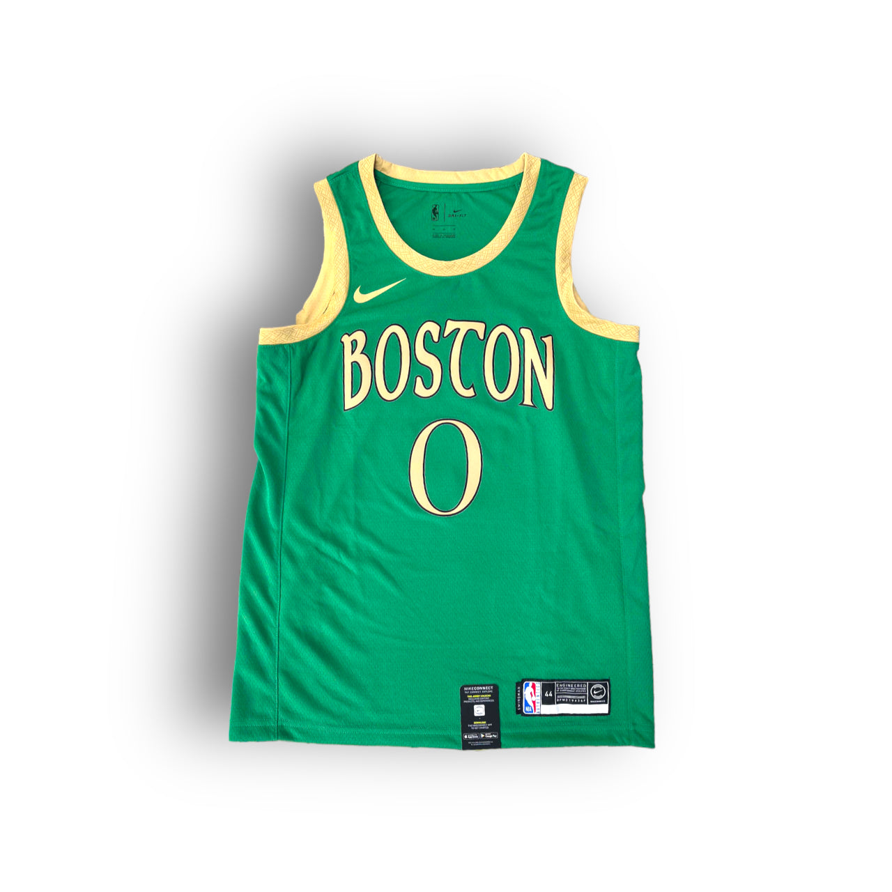 Jayson Tatum Boston Celtics 2019-2020 City Edition Nike Swingman Jersey - Green/Gold