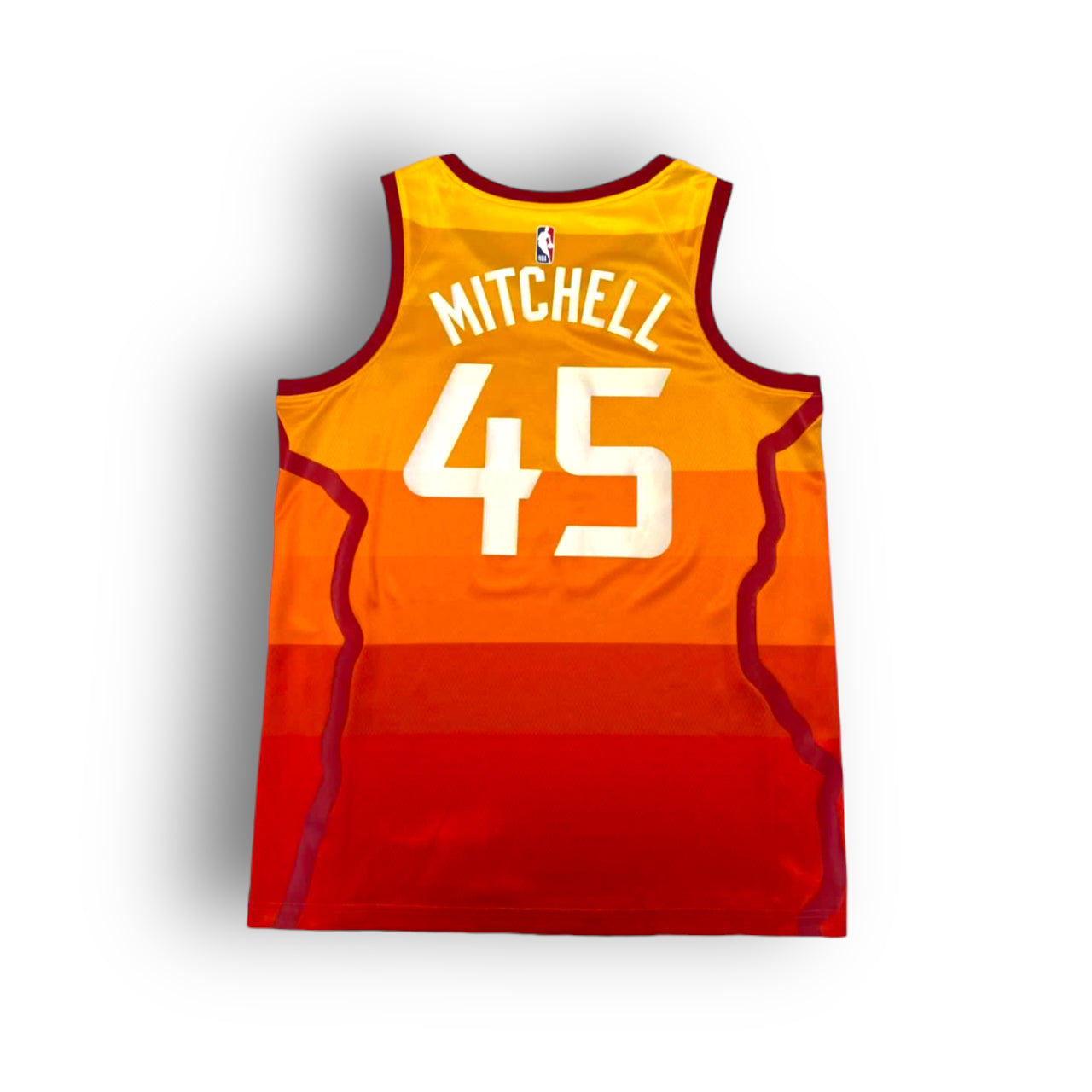 Donovan Mitchell Utah Jazz 2020-2021 City Edition Nike Swingman Jersey Orange - Hoop Jersey Store