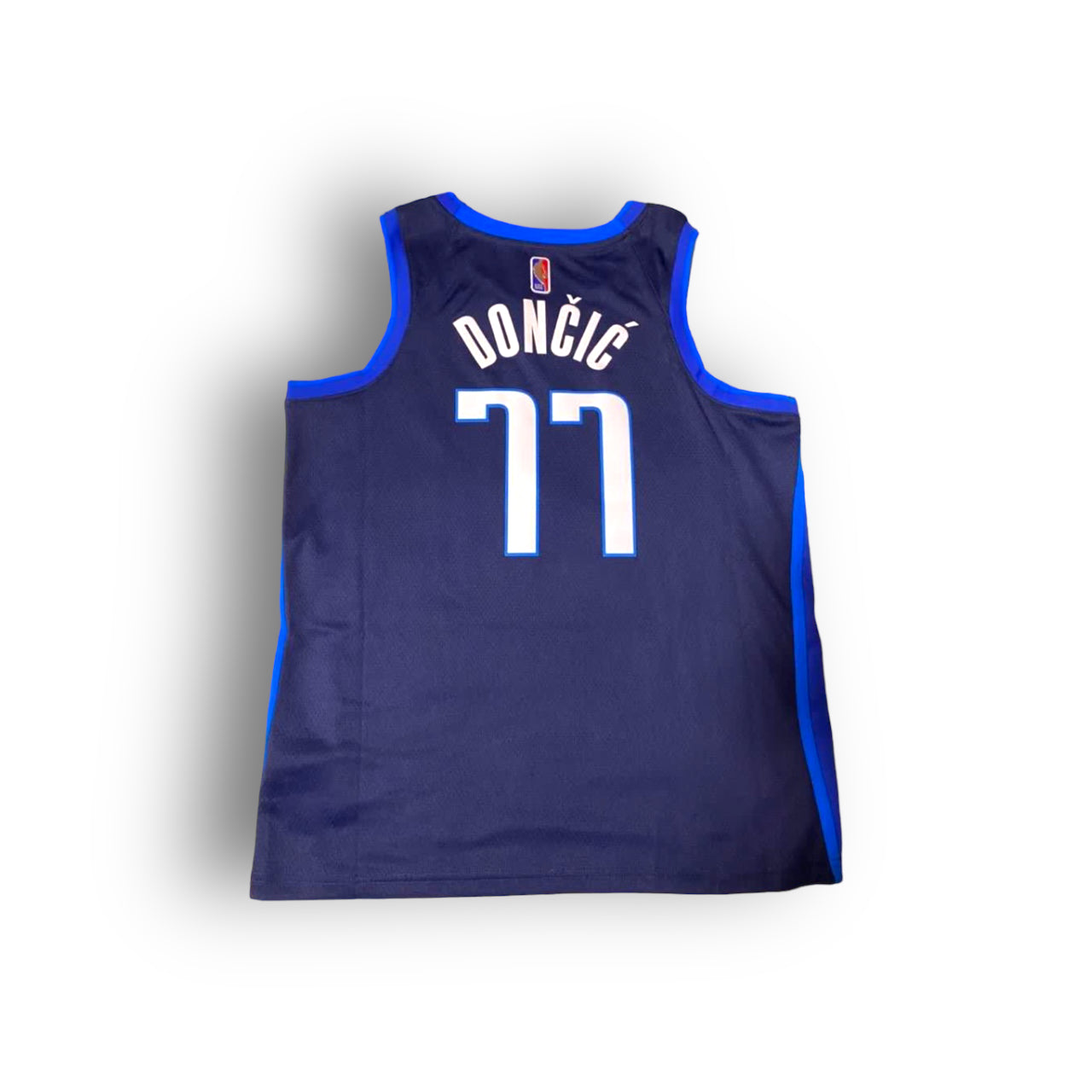 Luka Dončić Dallas Mavericks 2020-2021 Earned Edition Nike Swingman Jersey Blue - Hoop Jersey Store