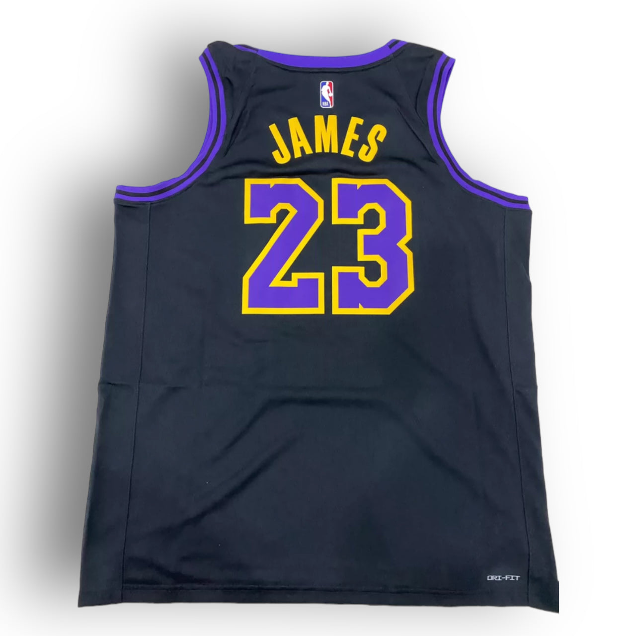 LeBron James Los Angeles Lakers 2023-2024 City Edition Nike Swingman Jersey - Black