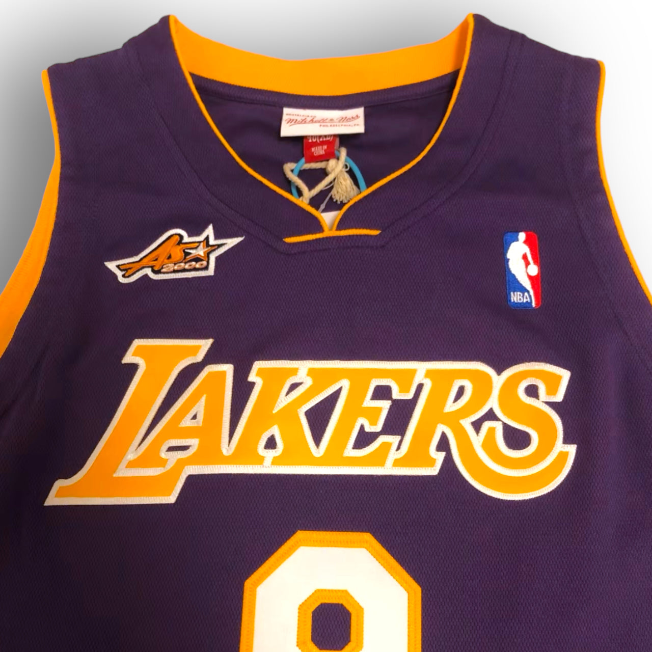 Mitchell and Ness Kobe Bryant Los Angeles Lakers 2000 NBA All-Star Game Western Team Authentic Jersey - Purple #8 - Hoop Jersey Store