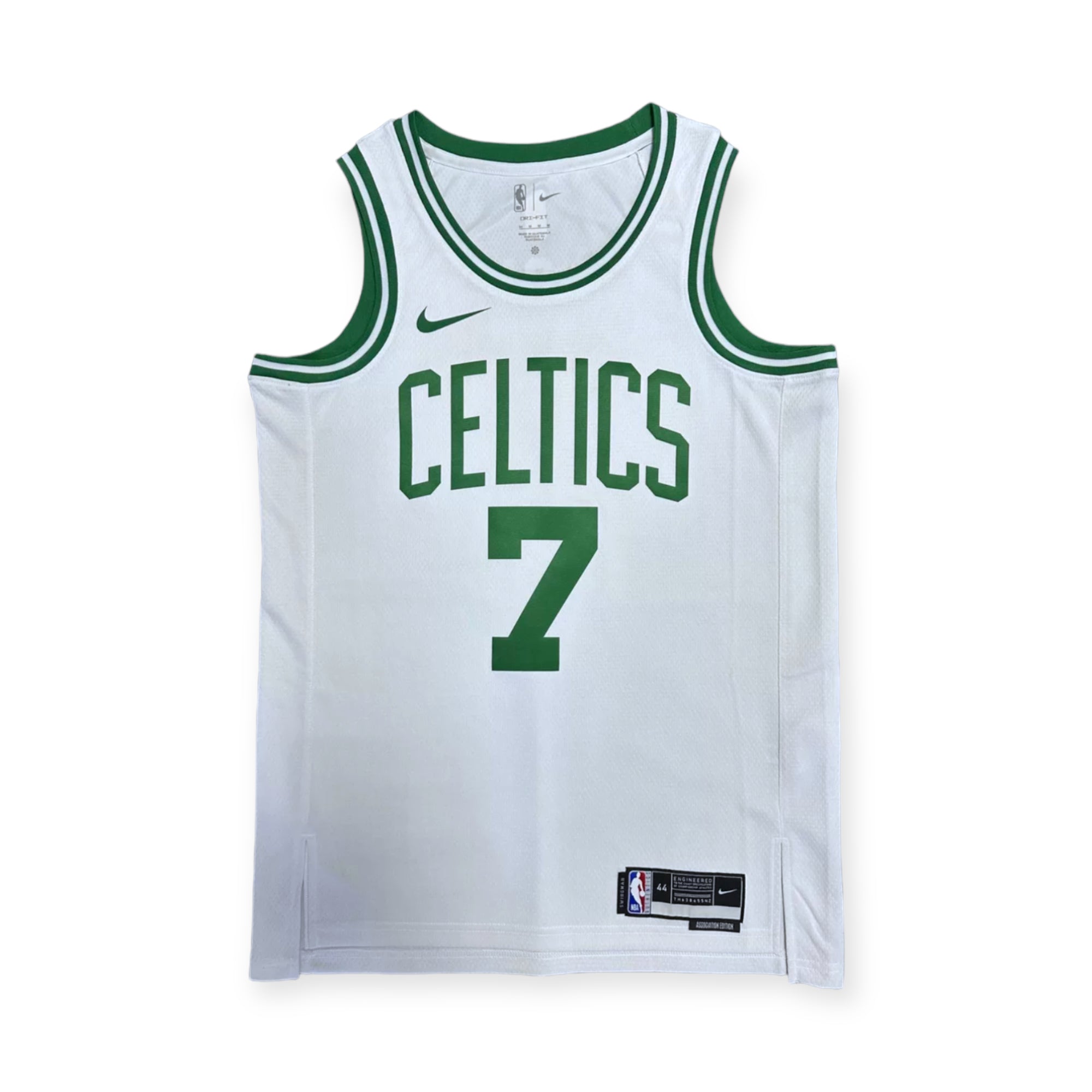 Jaylen Brown Boston Celtics 2023-2024 Association Edition Nike Swingman Jersey - White/Green