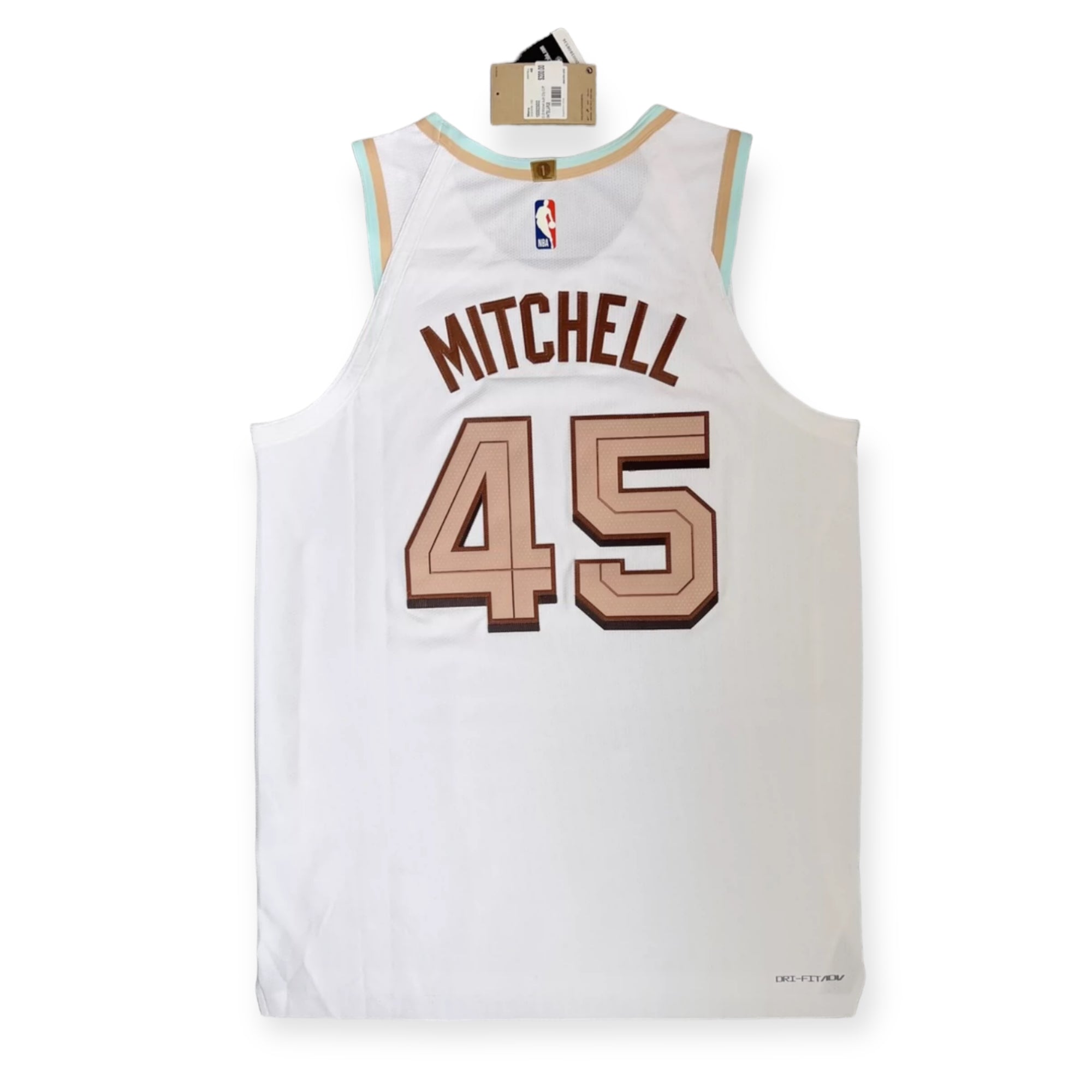 Donovan Mitchell Cleveland Cavaliers 2022-2023 City Edition Nike Authentic Jersey - White