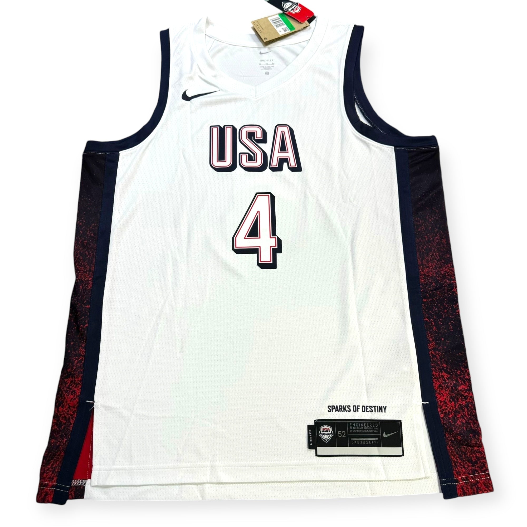 Nike usa jersey basketball best sale