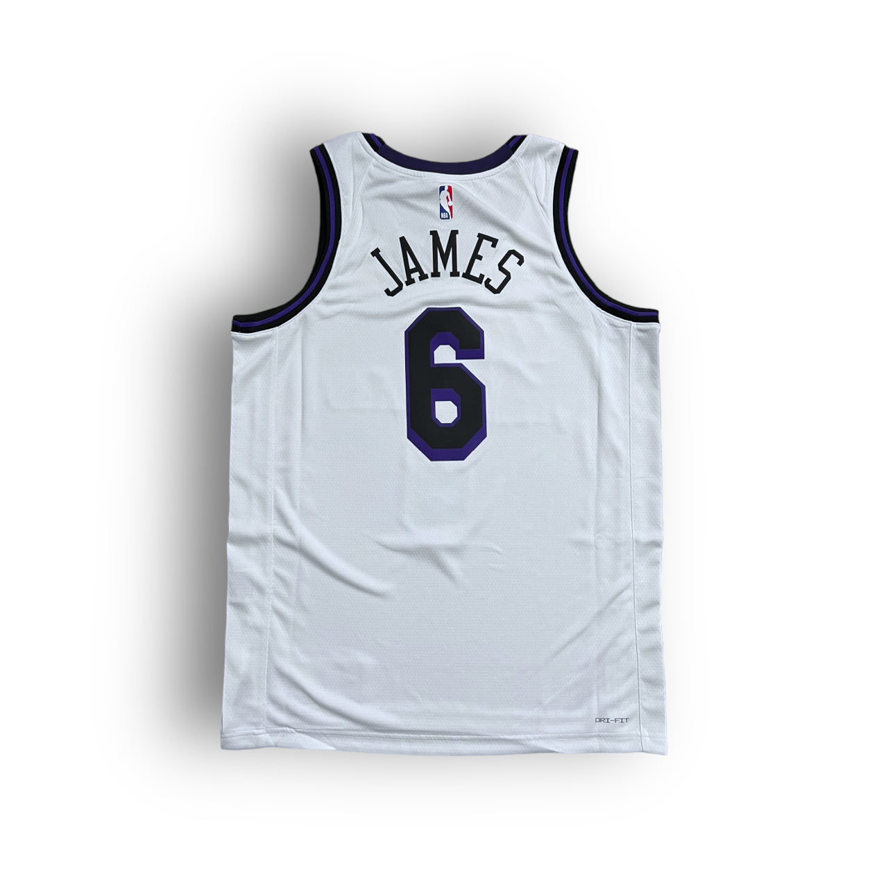 LeBron James Los Angeles Lakers 2022-2023 City Edition Nike Swingman Jersey - White #6 - Hoop Jersey Store