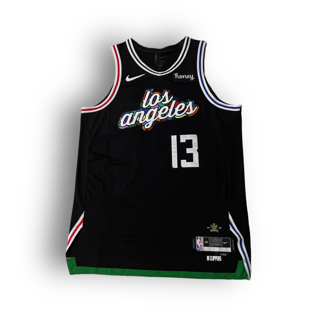 Paul George LA Clippers 2022-23 City Edition Nike Authentic Jersey - Black
