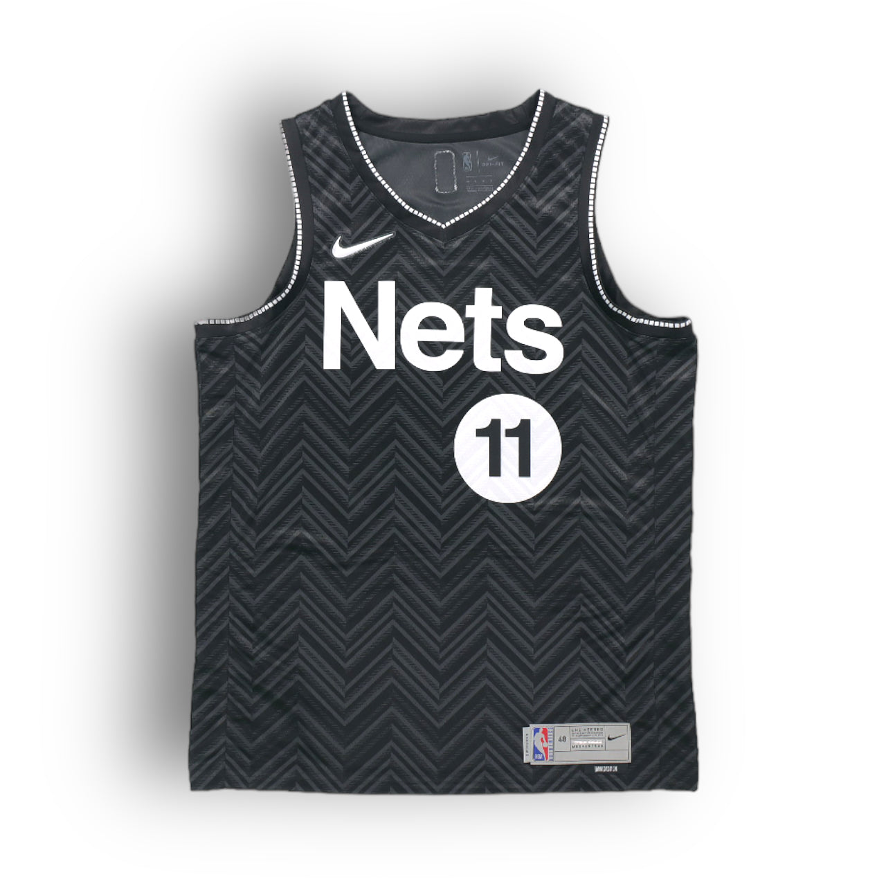 Kyrie Irving Brooklyn Nets 2020-2021 Earned Edition Nike Swingman Jersey - Black