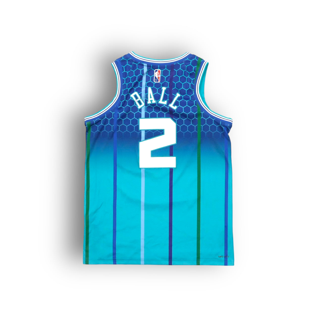 LaMelo Ball Charlotte Hornets 2021-2022 City Edition Nike Swingman Jersey #2 - Blue