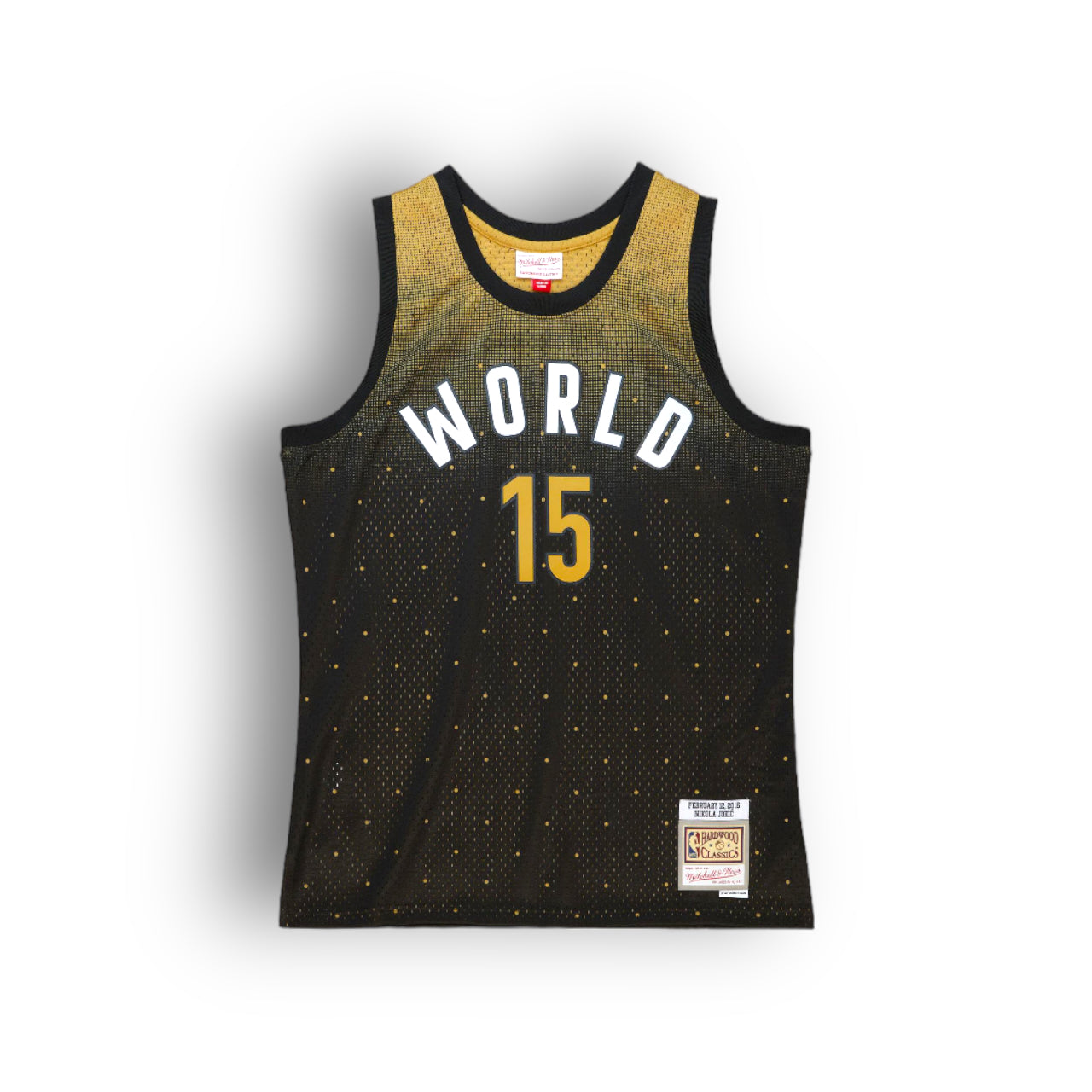 Nikola Jokic Team World 2016 NBA Raising Star Game Mitchell Ness S