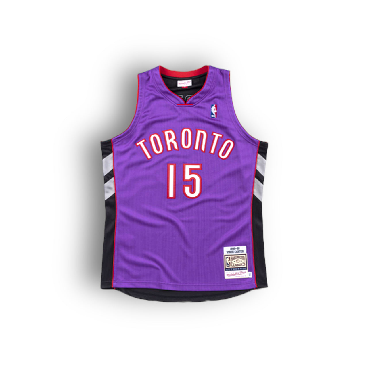 Vince Carter Toronto Raptors 1999-2000 All-Star Game Slam Dunk Contest Hardwood Classic Alternate Mitchell & Ness Authentic Jersey - Purple/Black