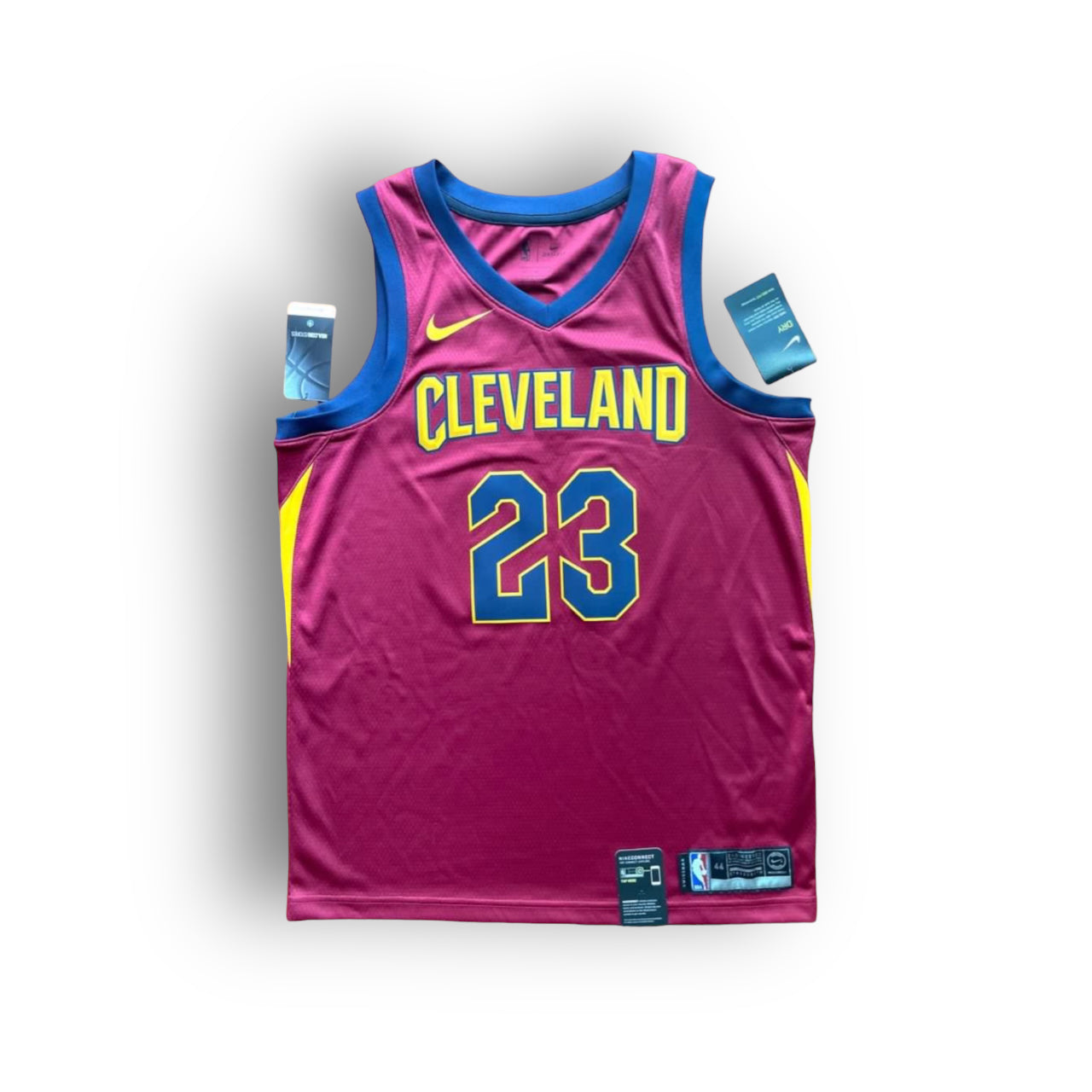 LeBron James Cleveland Cavaliers 2017-2018 Icon Edition Nike Swingman Jersey in Red - Hoop Jersey Store
