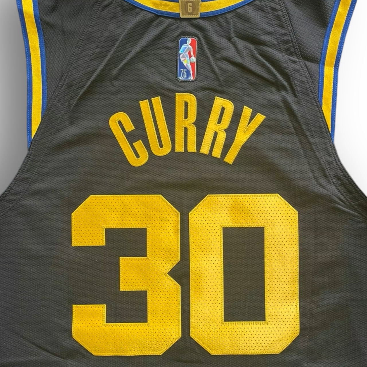 Stephen Curry Golden State Warriors 2021-2022 City Edition Nike Authentic Jersey Black, Yellow - Hoop Jersey Store