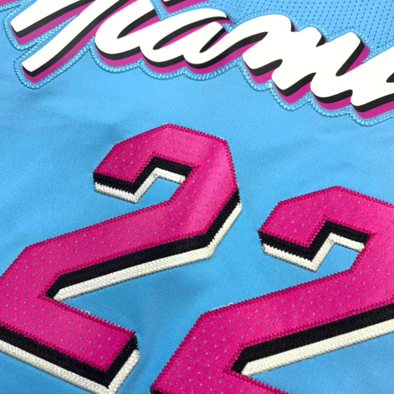 Jimmy Butler Miami Heat 2019-2020 Vice City Edition Nike Authentic Jersey - Sky Blue