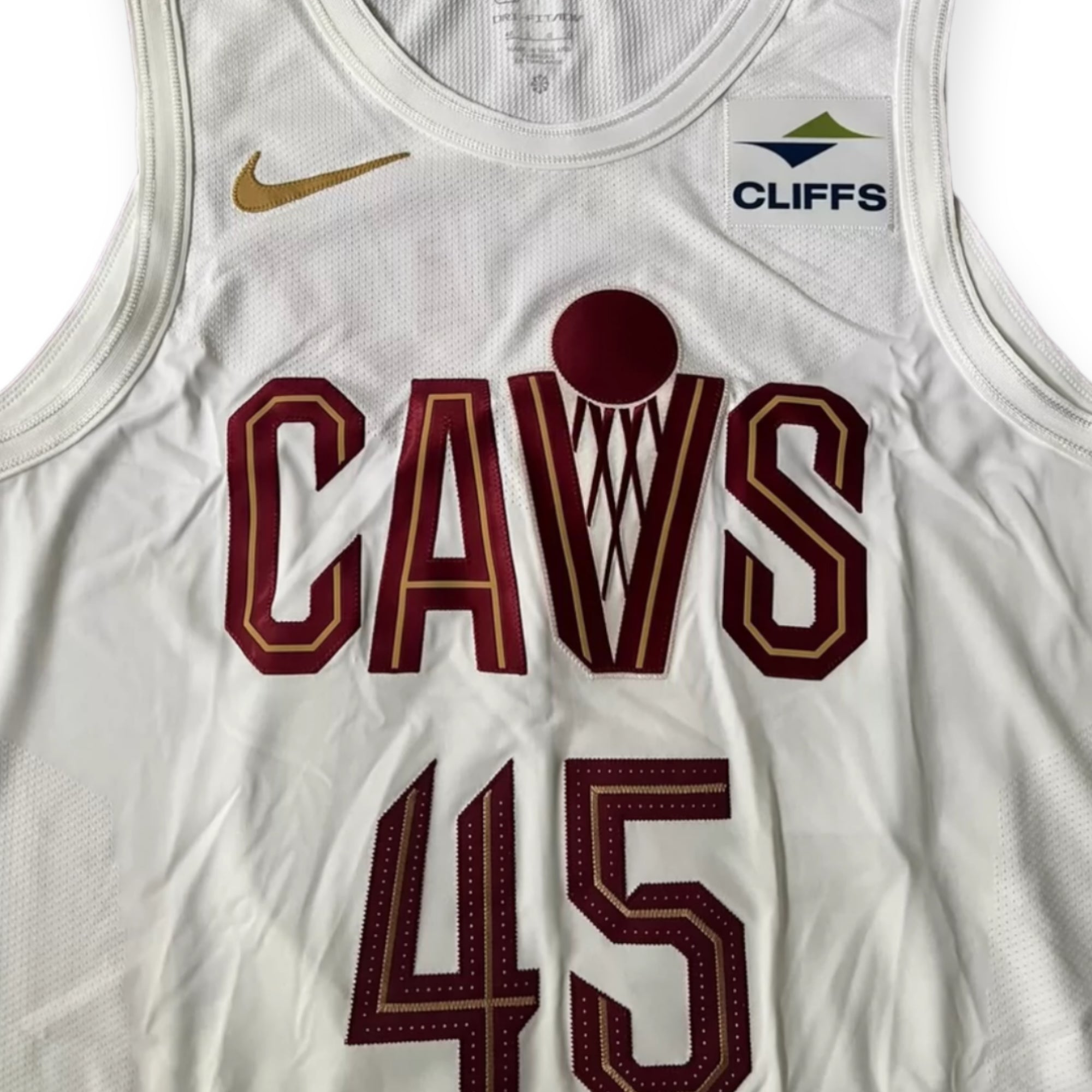 Donovan Mitchell Cleveland Cavaliers 2022-2023 Association Edition Nike Authentic Jersey - White