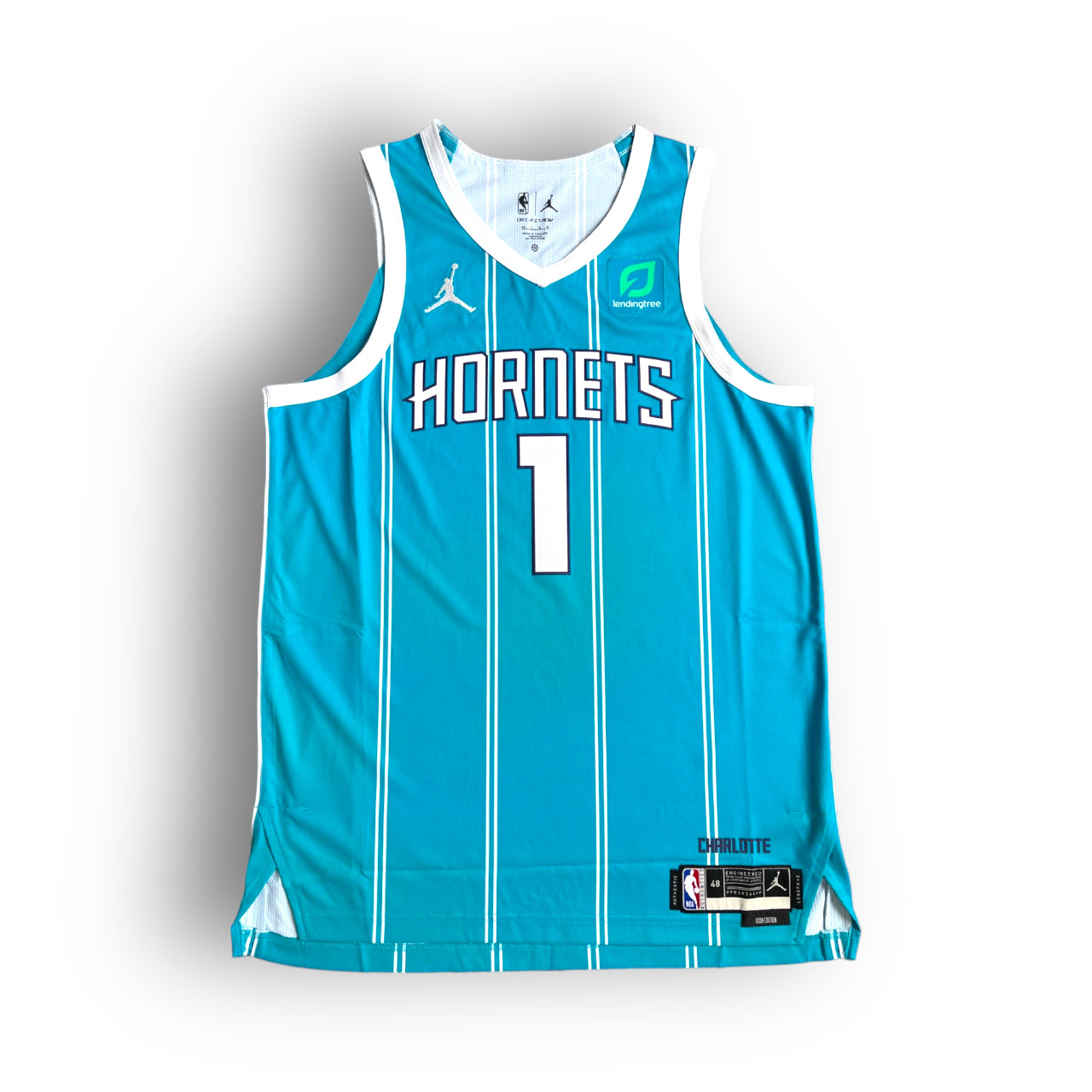 LaMelo Ball Charlotte Hornets 2022-2023 Icon Edition Nike Authentic Jersey #1 - Teal