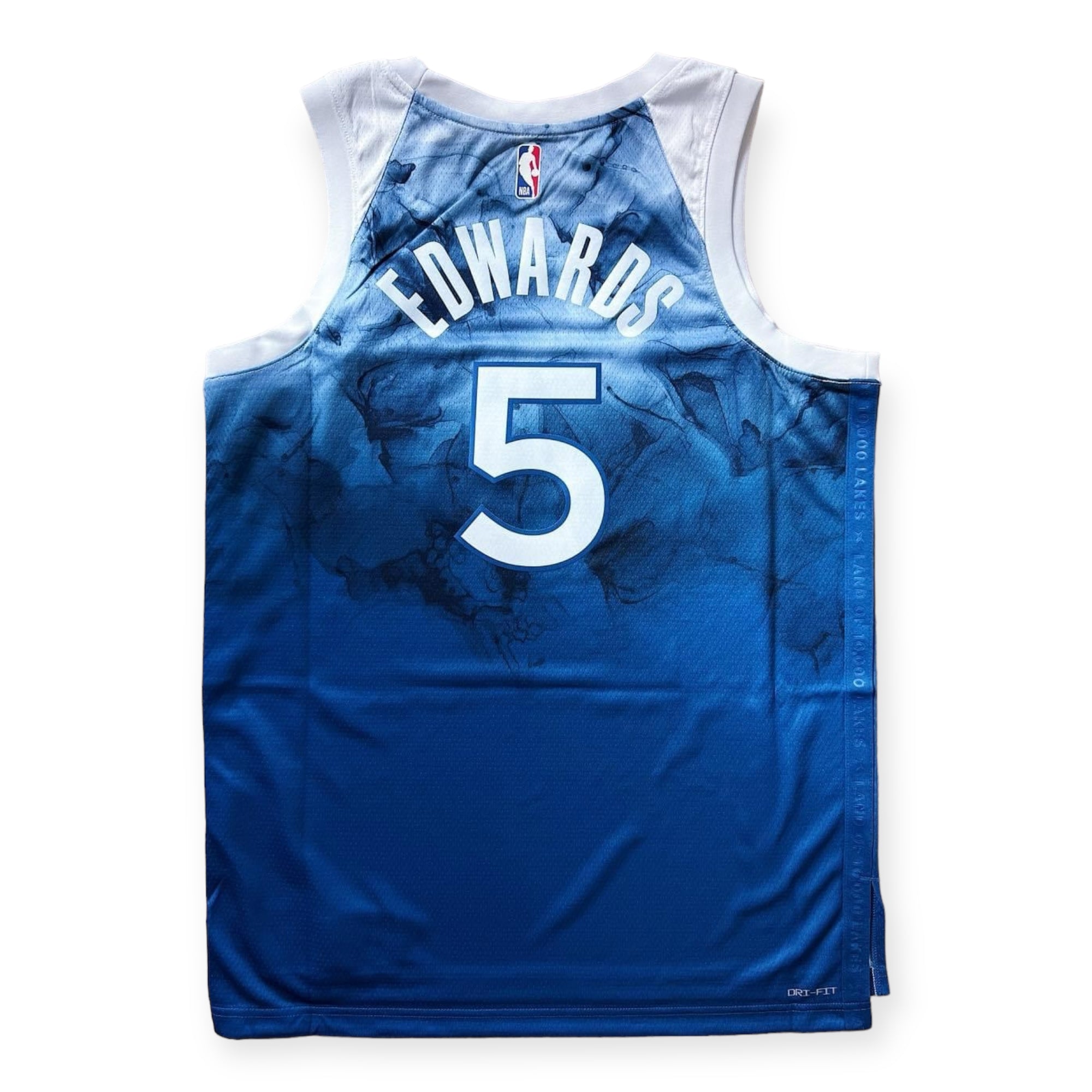 Anthony Edwards Minnesota Timberwolves 2023-2024 City Edition Nike Swingman Jersey - White/Blue