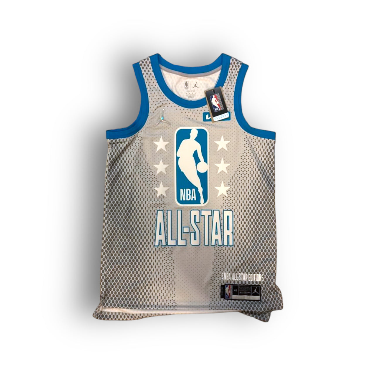 Stephen Curry All-Star Team 2022 All-Star Game Nike Swingman Jersey Silver/Blue - Hoop Jersey Store
