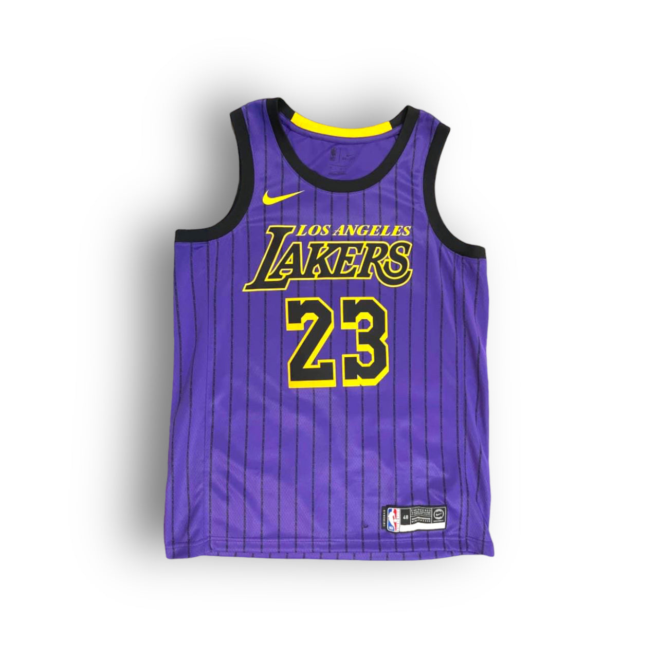 LeBron James Los Angeles Lakers 2018-2019 City Edition Nike Swingman Jersey - Purple #23 - Hoop Jersey Store