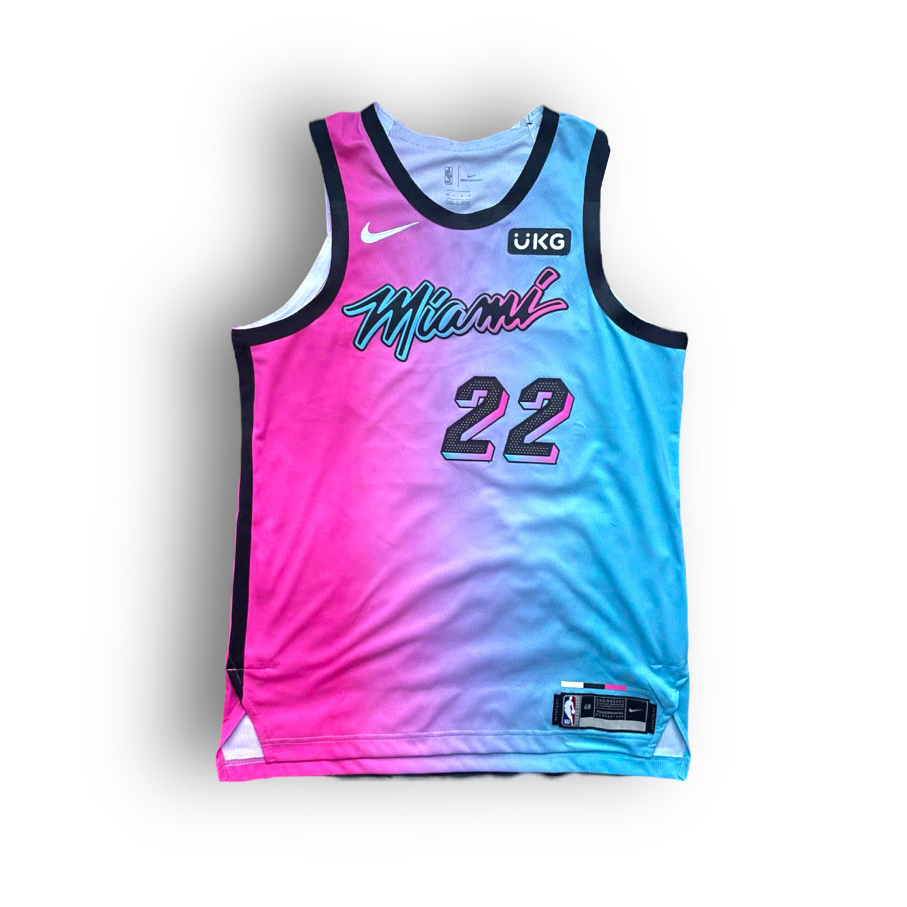 Jimmy Butler Miami Heat 2020 2021 Vice City Edition Nike Authentic Jer