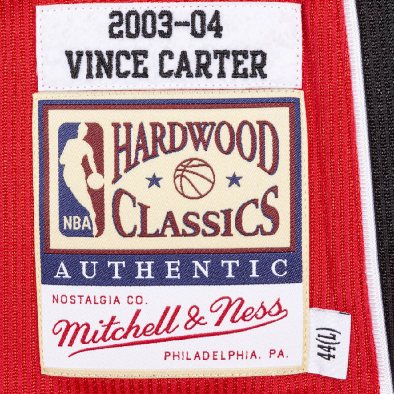 Vince Carter Toronto Raptors 2003-2004 Hardwood Classic Alternate Mitchell & Ness Authentic Jersey - Red