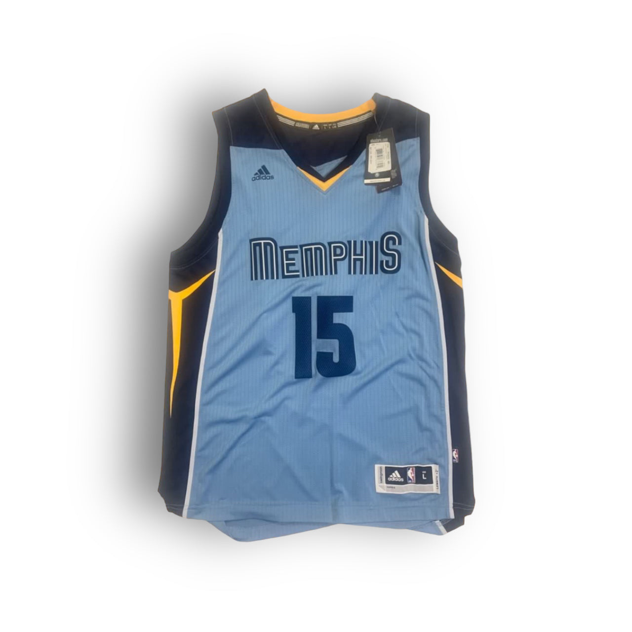 Vince Carter Memphis Grizzlies Alternative Adidas Swingman Jersey Blue - Hoop Jersey Store