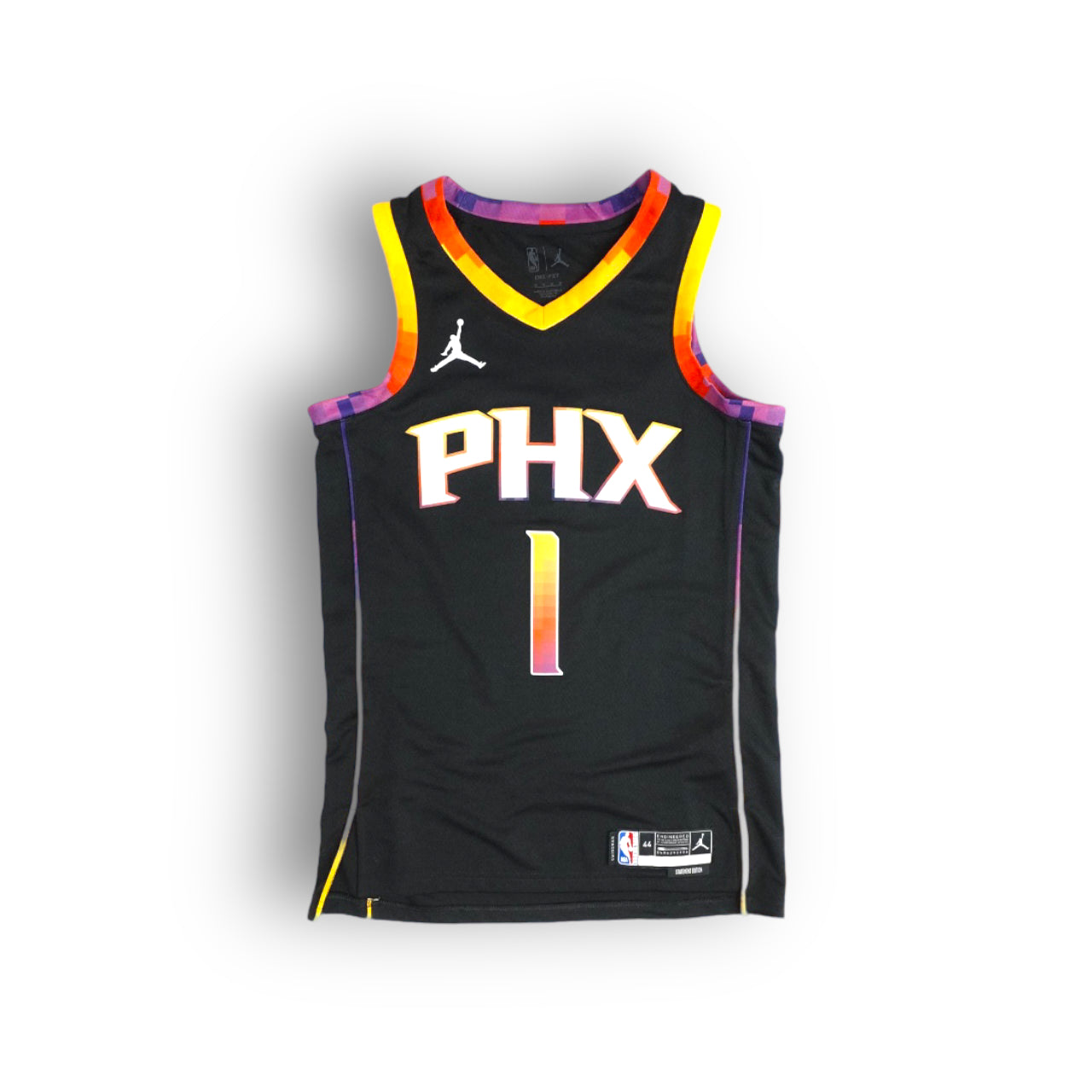 Devin Booker Phoenix Suns 2022-2023 Statement Edition Nike Swingman Jersey Black - Hoop Jersey Store