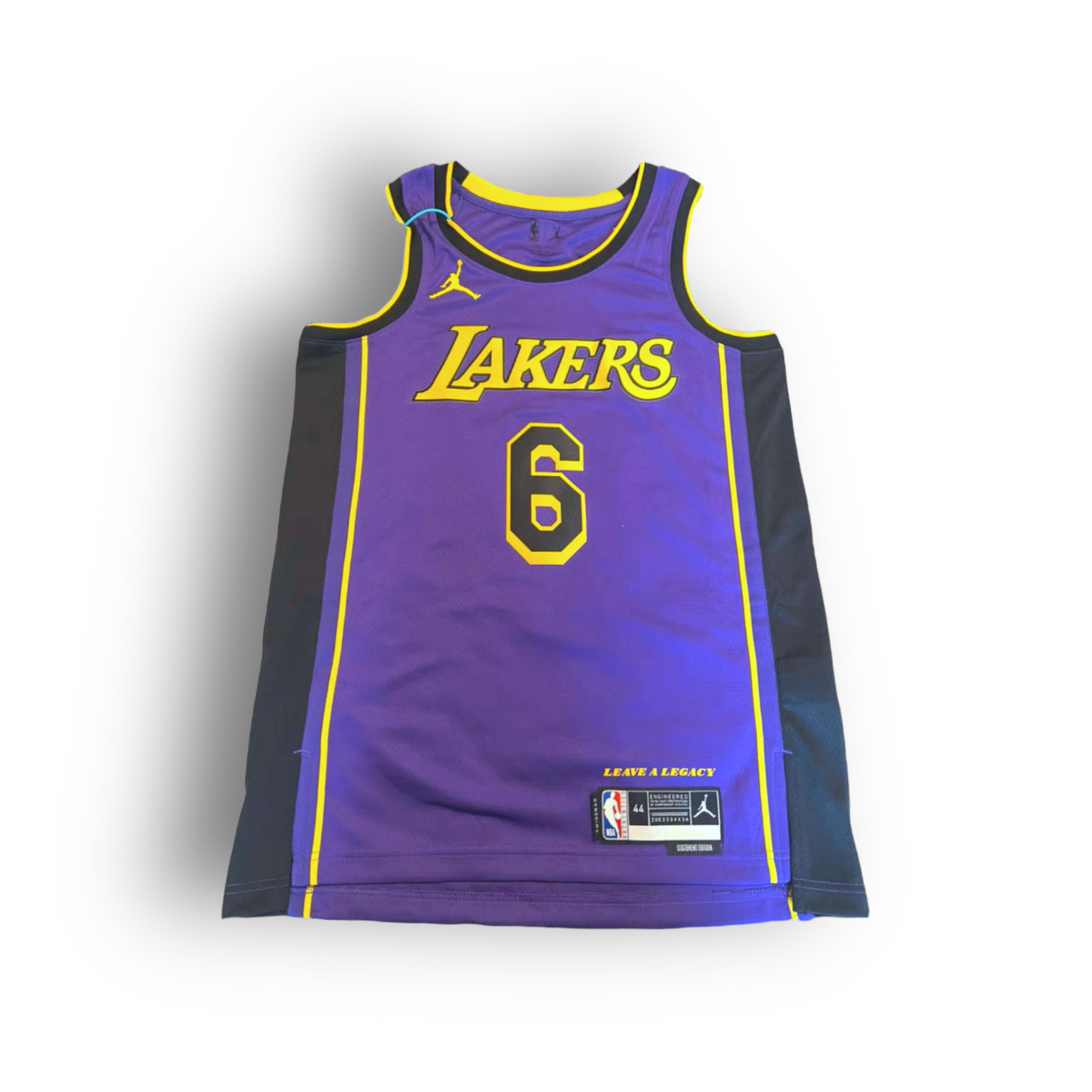 LeBron James Los Angeles Lakers 2022 Statement Edition Nike Swingman Jersey - Purple #6 - Hoop Jersey Store
