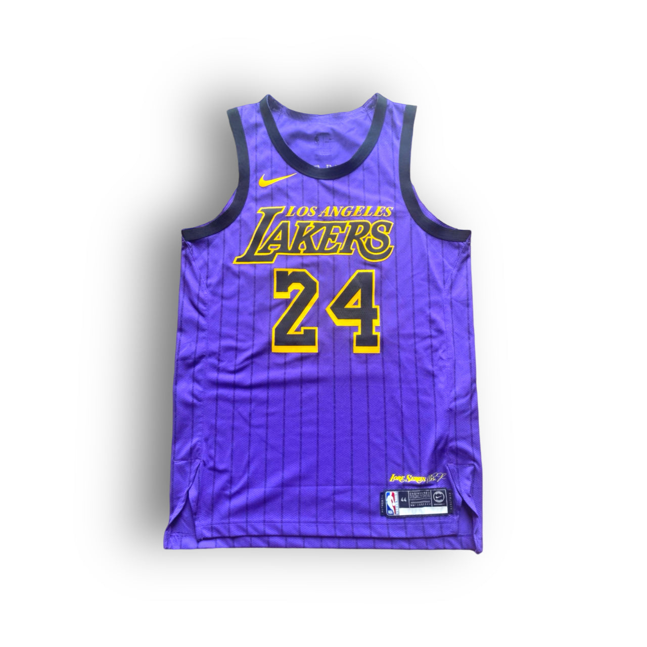Kobe Bryant Los Angeles Lakers 2019-2020 City Edition Nike Authentic Jersey - Purple/Black - Hoop Jersey Store