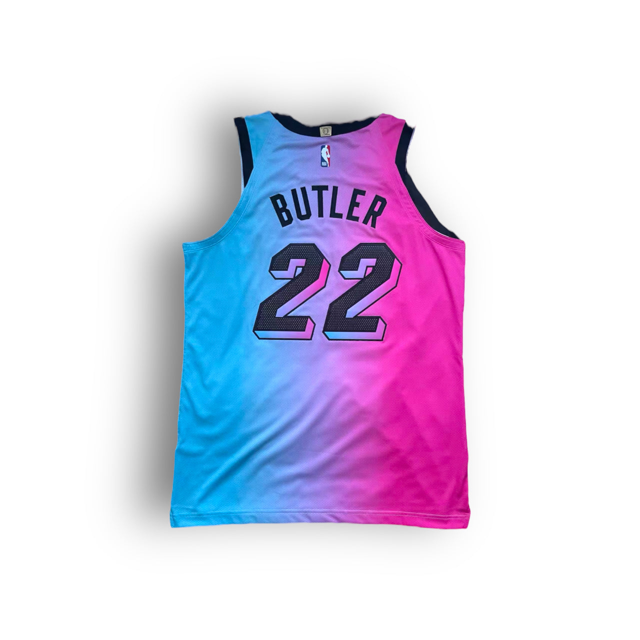 Jimmy Butler Miami Heat 2020-2021 Vice City Edition Nike Authentic Jersey - Pink/Blue