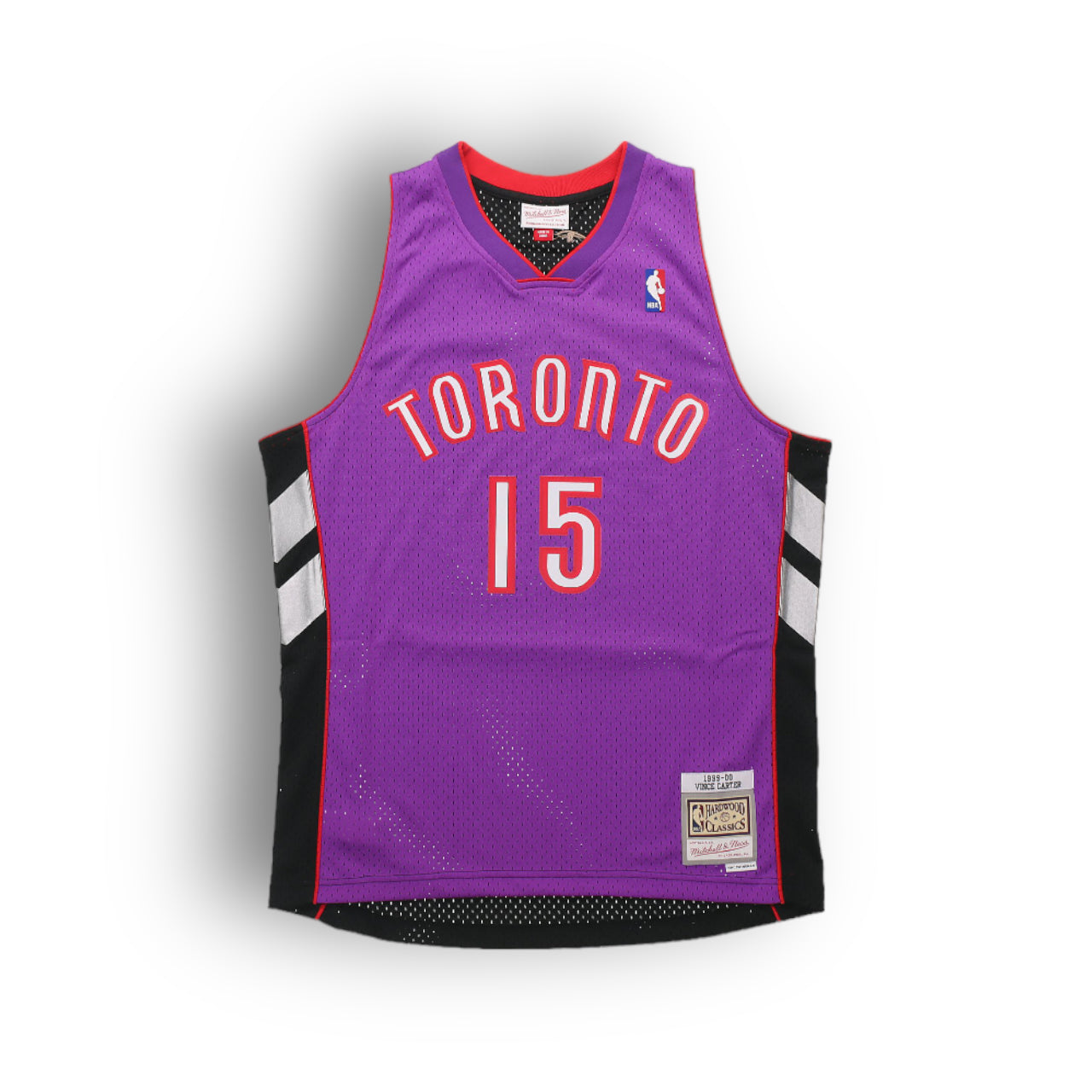 Vince Carter Toronto Raptors 2000 Slam Dunk Contest 1999-2000 Mitchell & Ness Swingman Alternate Jersey - Purple/Black