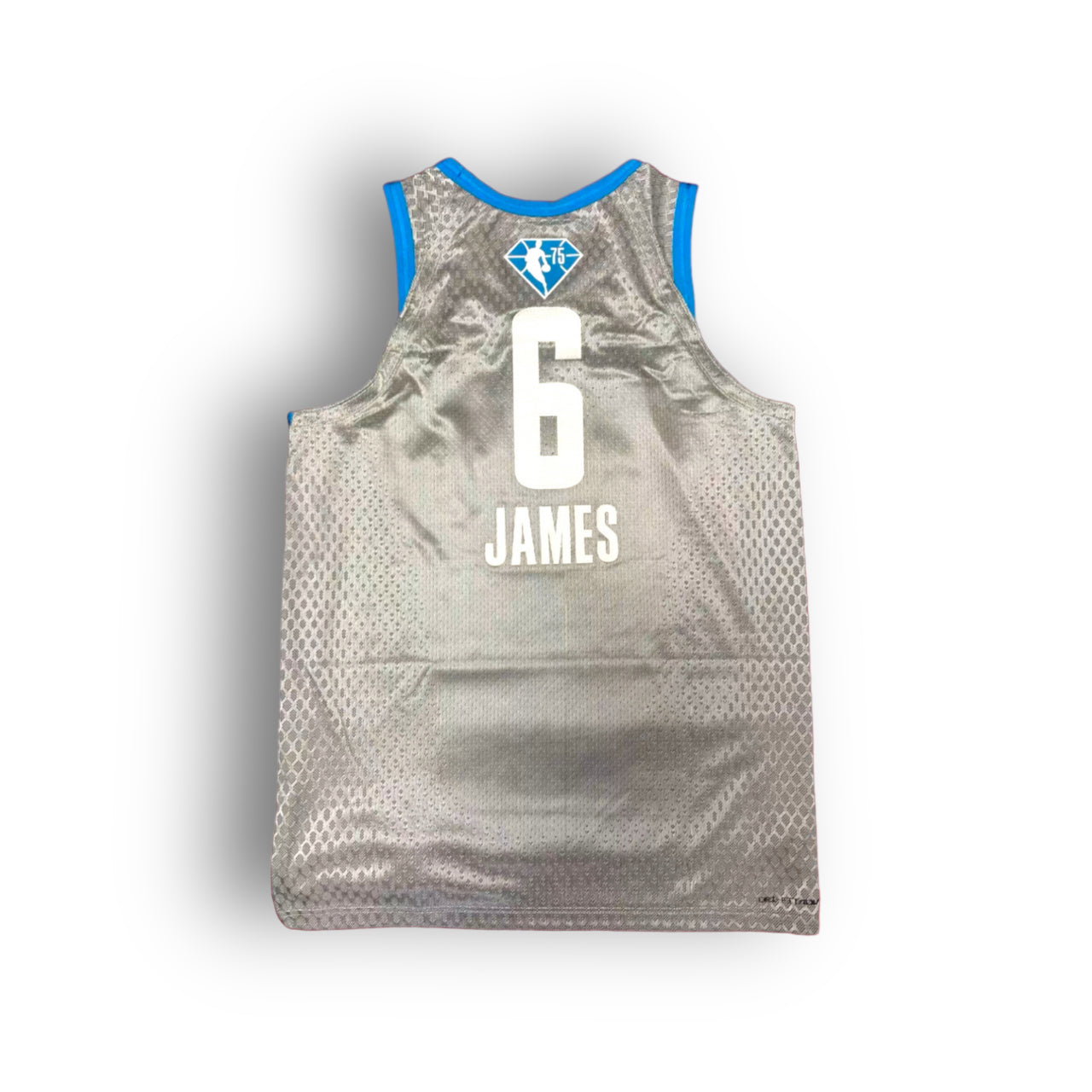 LeBron James 2021-2022 NBA All-Star Game Team LeBron Nike Authentic Jersey - Silver/Blue - Hoop Jersey Store