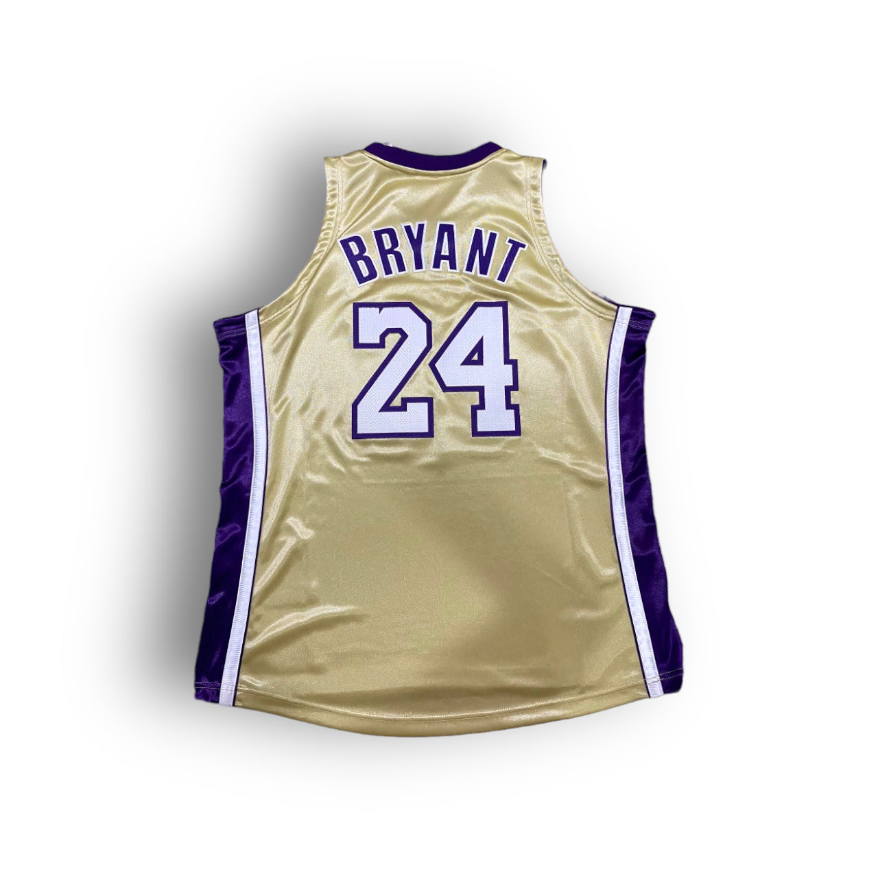 Mitchell and Ness Kobe Bryant Los Angeles Lakers Hall of Fame Edition feat. "Mamba Academy" Authentic Jersey - Gold #24 - Hoop Jersey Store