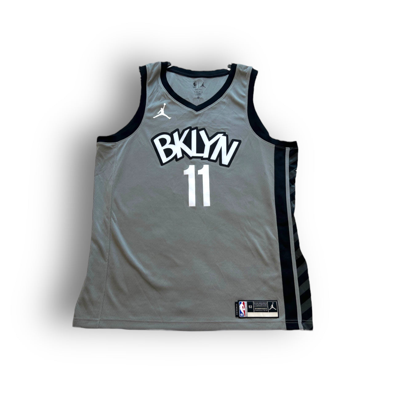 Kyrie Irving Brooklyn Nets 2020-2021 Statement Edition Nike Swingman Jersey - Grey