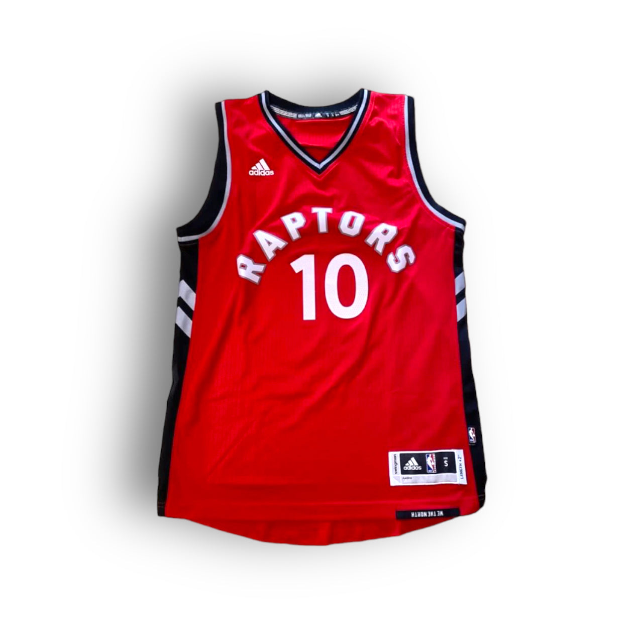 DeMar DeRozan Toronto Raptors Away Adidas Swingman Jersey in Red