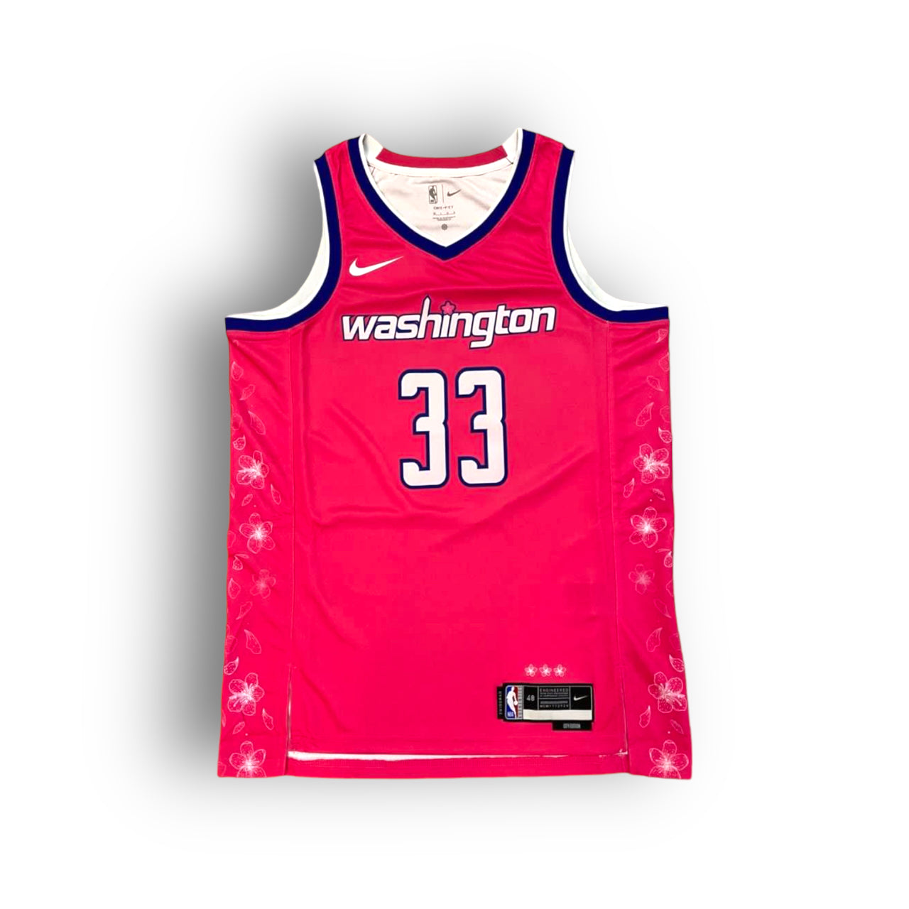 Kyle Kuzma Washington Wizards 2022-2023 City Edition Nike Swingman Jersey Pink - Hoop Jersey Store