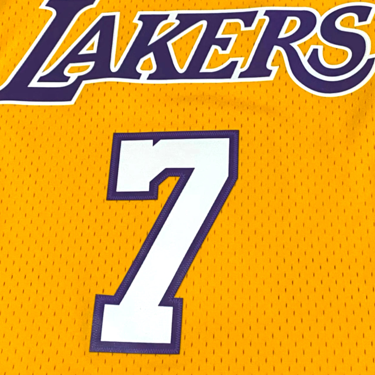 Lamar Odom 2008-2009 Los Angeles Lakers Home Mitchell & Ness Swingman Jersey - Yellow - Hoop Jersey Store