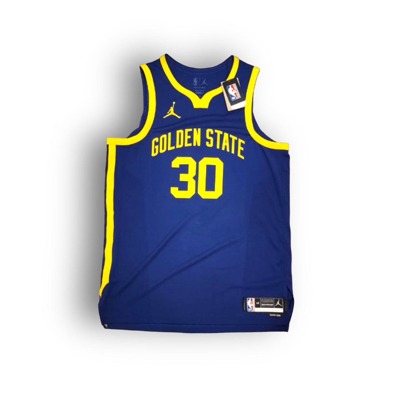 Stephen Curry Golden State Warriors 2022-2023 Statement Edition Nike Authentic Jersey- Navy - Hoop Jersey Store