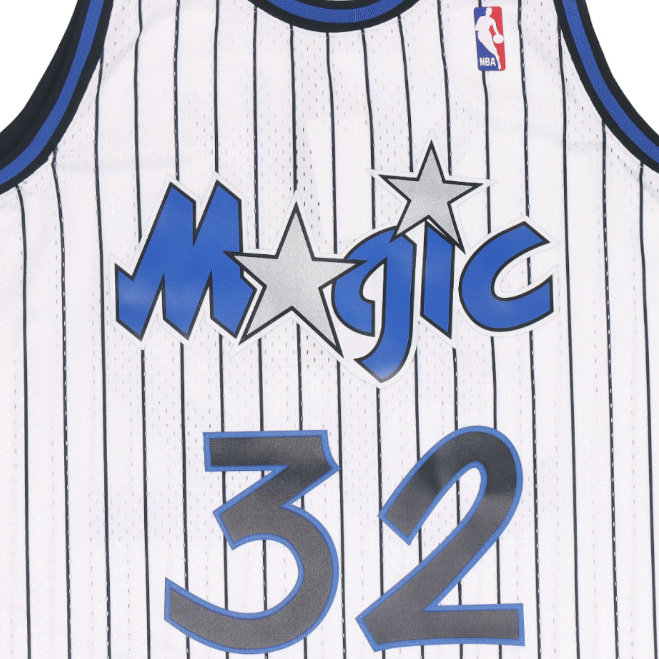 Shaquille O'Neal 1993-1994 Orlando Magic Home Mitchell & Ness Swingman Jersey - White - Hoop Jersey Store