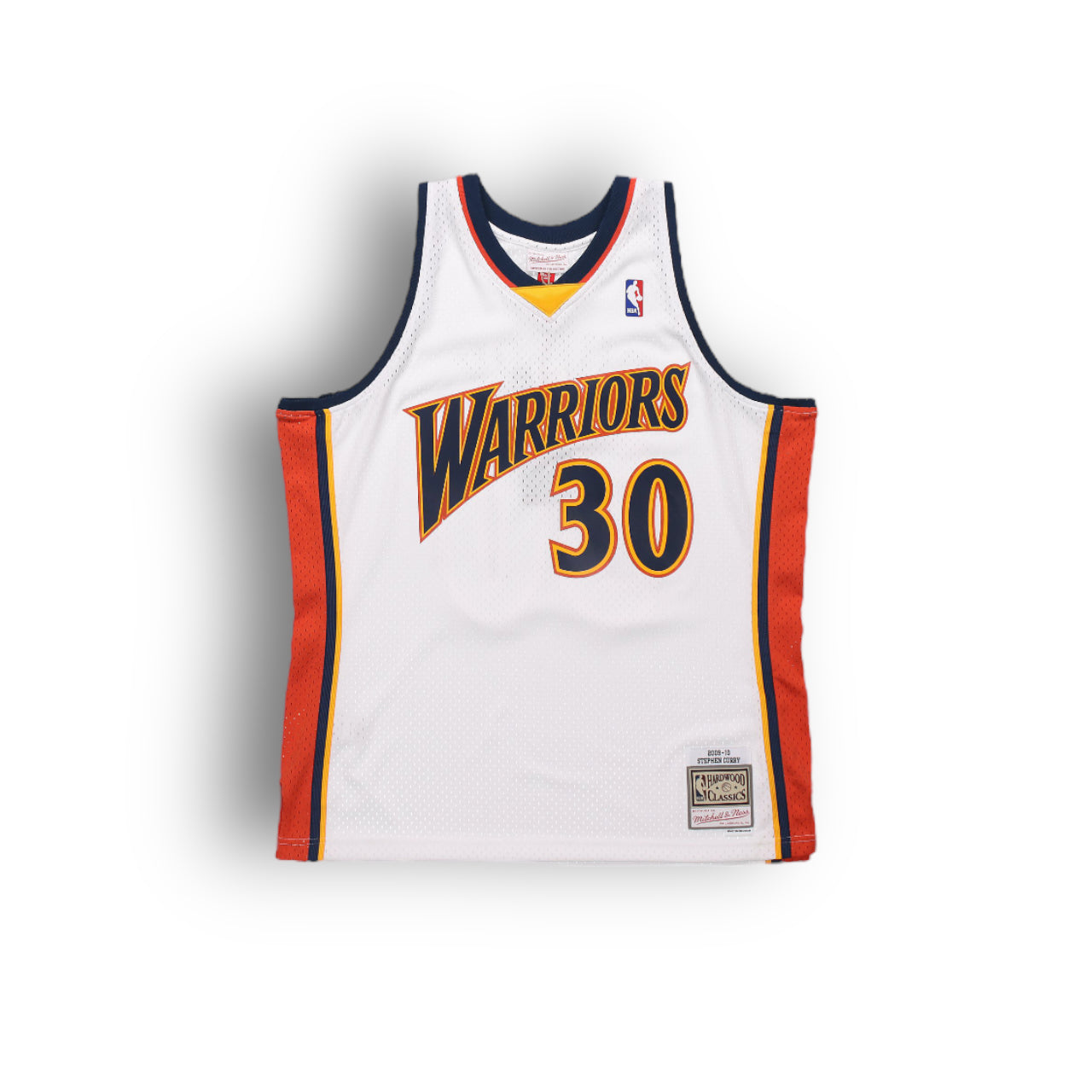 Stephen Curry Golden State Warriors 2009-2010 Rookie Year Hardwood Classic Home Mitchell & Ness Swingman Jersey - White