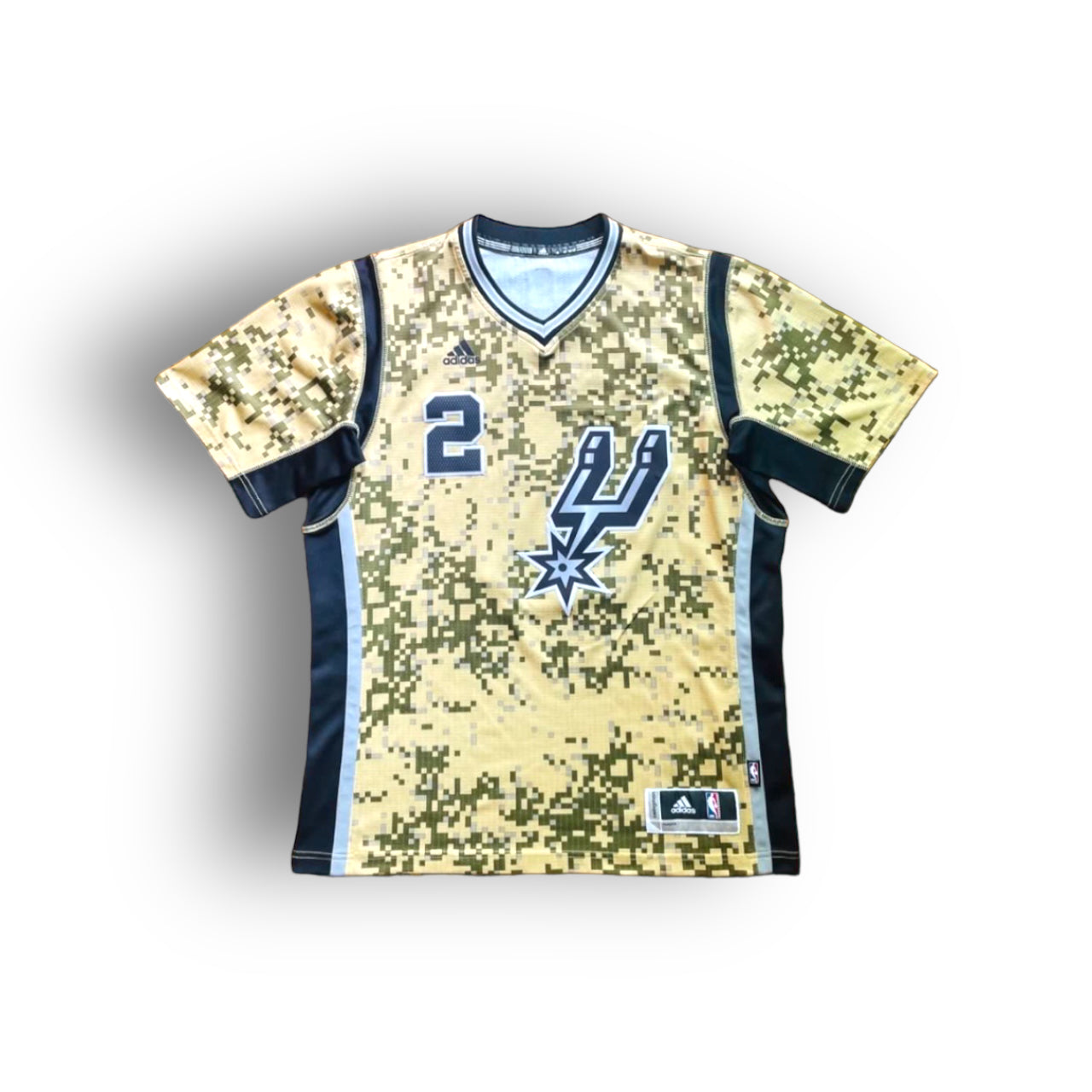 Kawhi Leonard San Antonio Spurs Military Adidas Swingman Jersey Camo