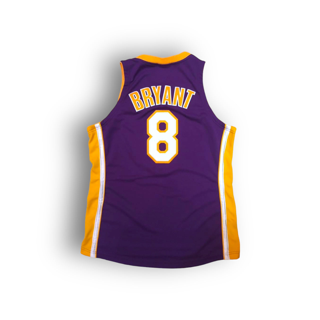 Mitchell and Ness Kobe Bryant Los Angeles Lakers 2000-2001 NBA Finals Away Authentic Jersey - Purple #8 - Hoop Jersey Store