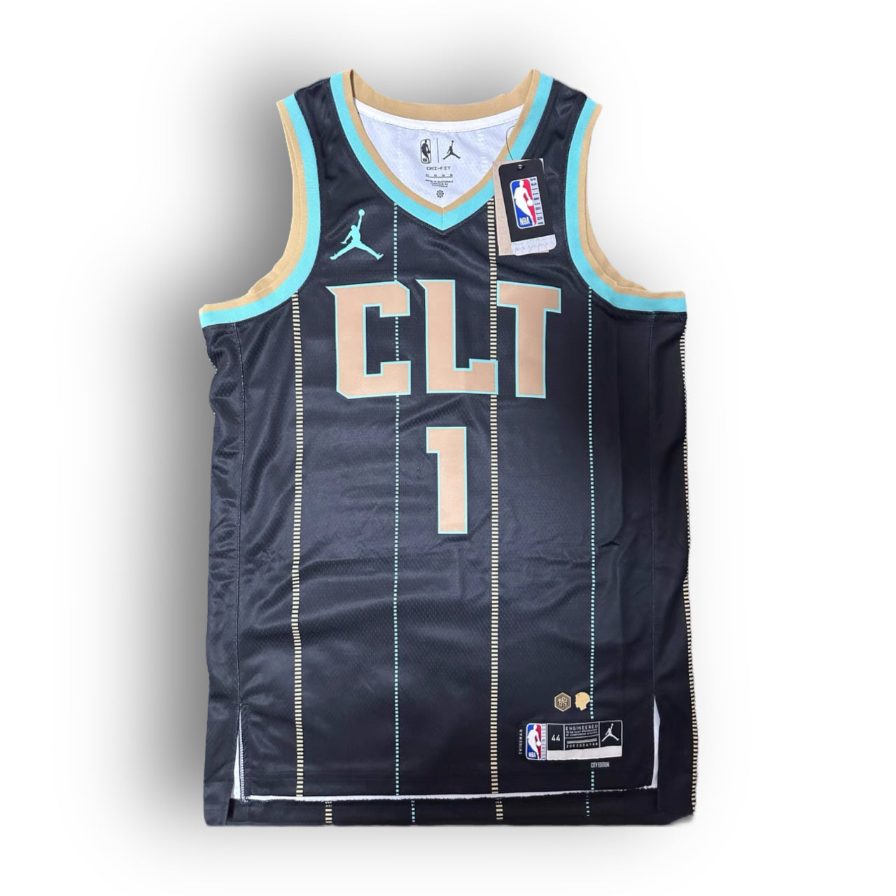 LaMelo Ball Charlotte Hornets 2022-2023 Statement Nike Swingman Jersey Black/Green - Hoop Jersey Store